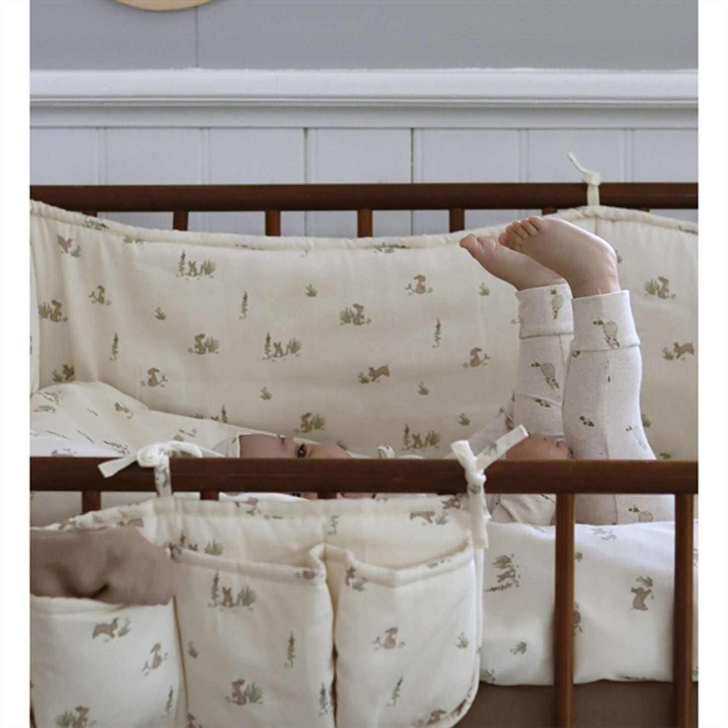 That's Mine Wild Life Lotus Bed Bumper