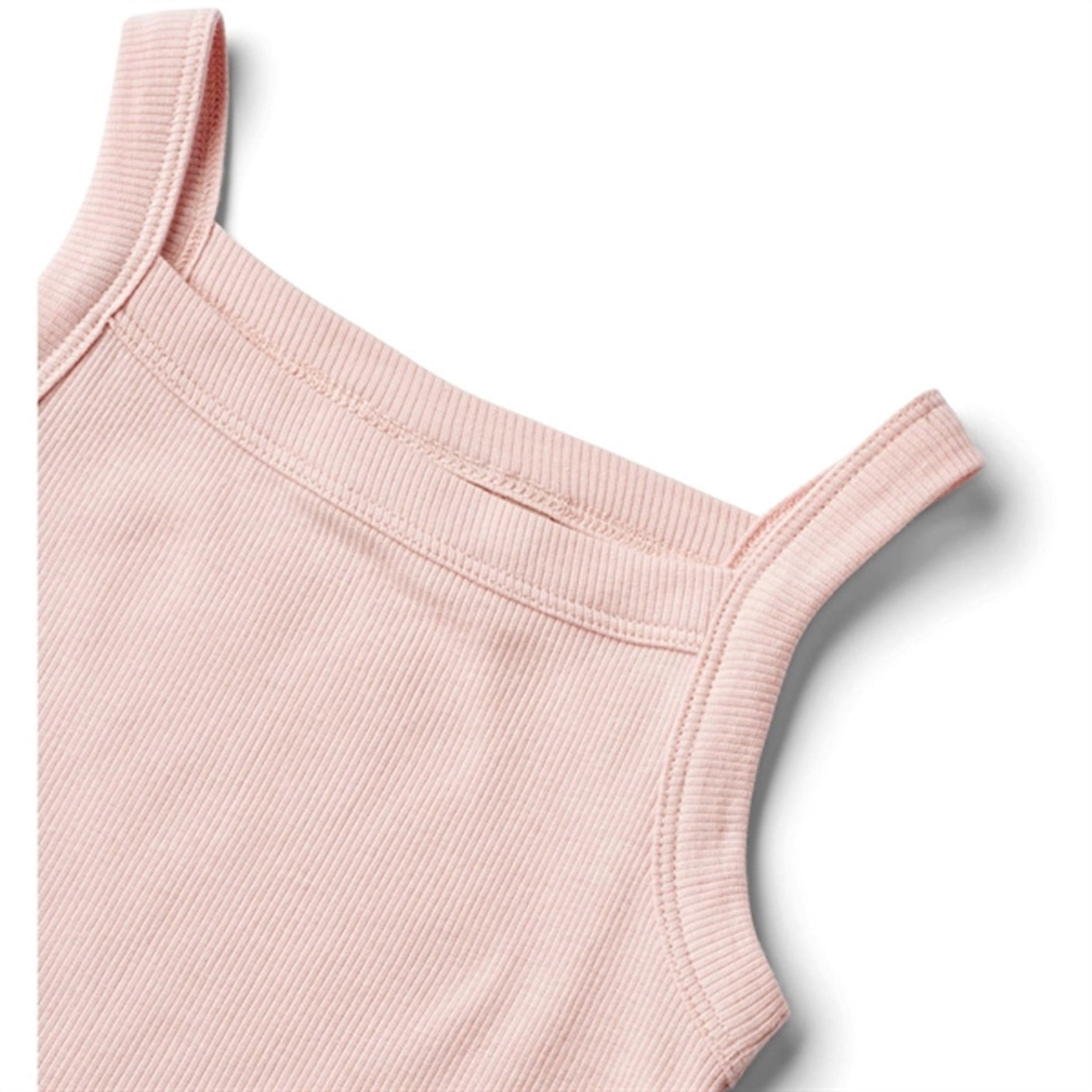 Wheat Rose Ballet Rib Top Shelly