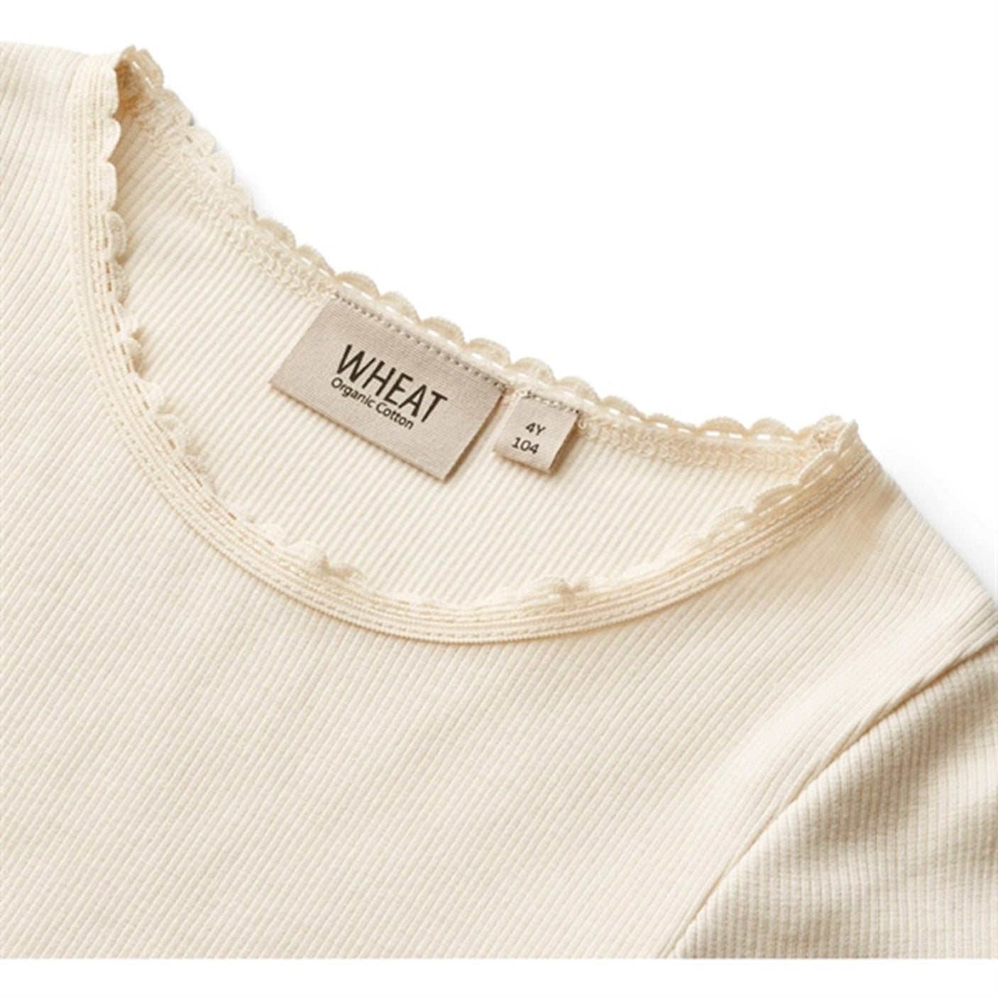Wheat Cream Rib T-shirt Katie