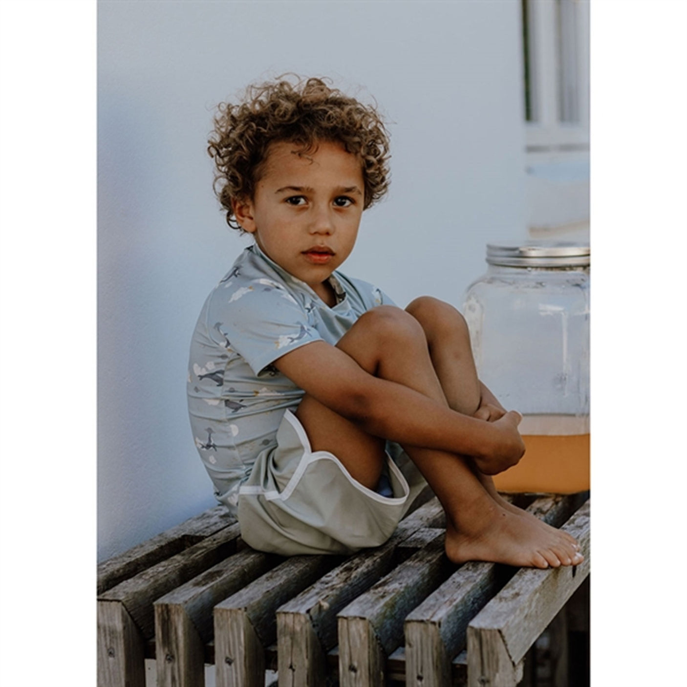 That's Mine Cete Sky Sami UV50+ Swim T-shirt