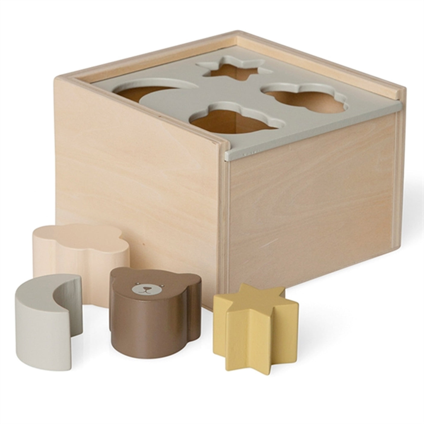 That's Mine Wood Chris Wooden Bricks