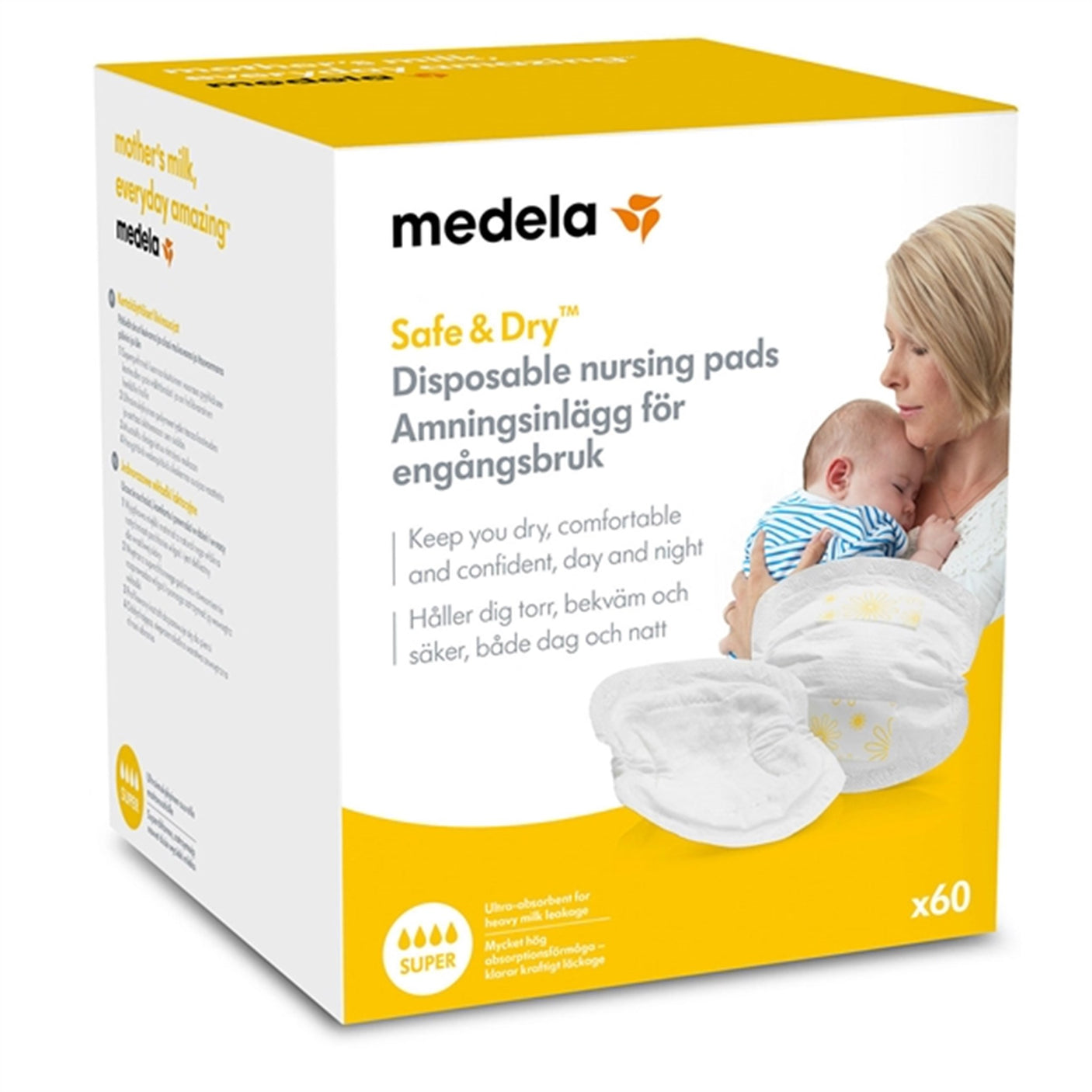 medela Nursing Pad Disposable 60 pcs