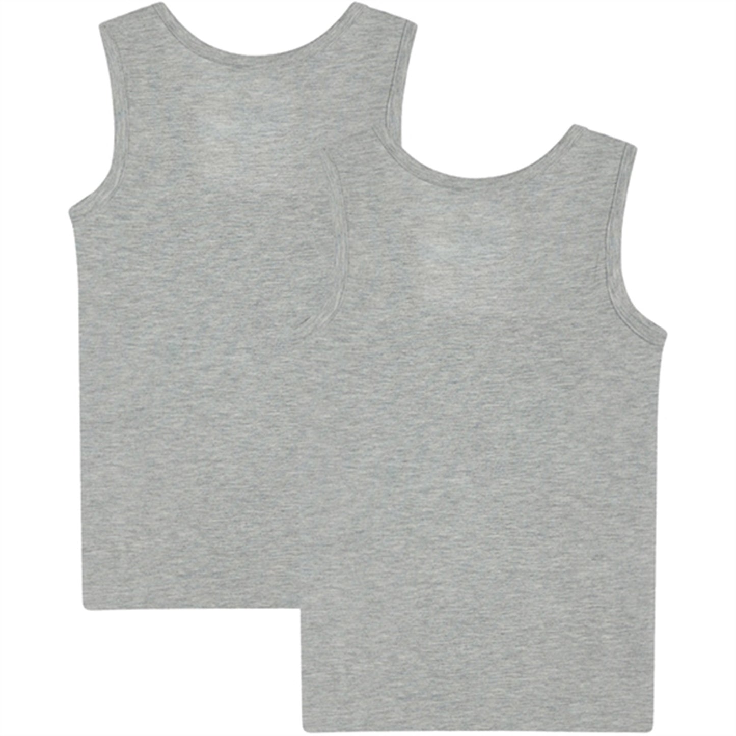 Hust & Claire Light Grey Melange Falcon Undershirt 2-pak