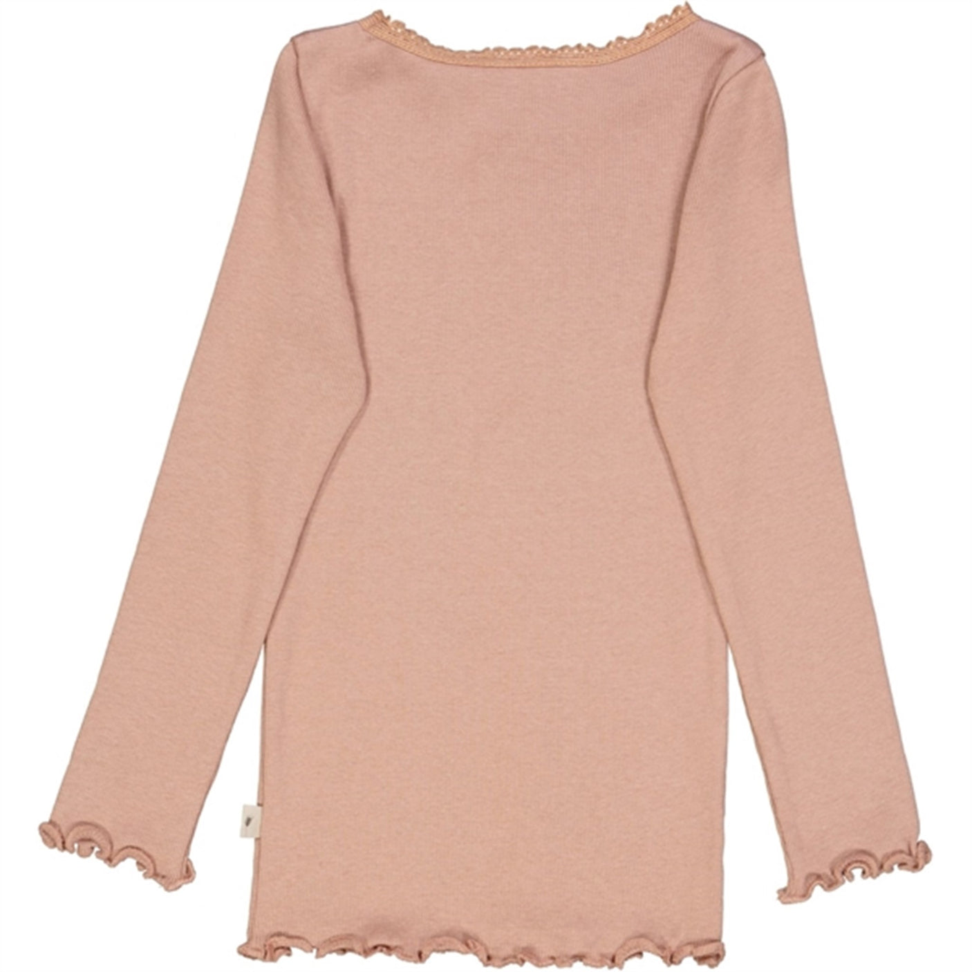 Wheat Rose Dawn Rib Lace Blouse