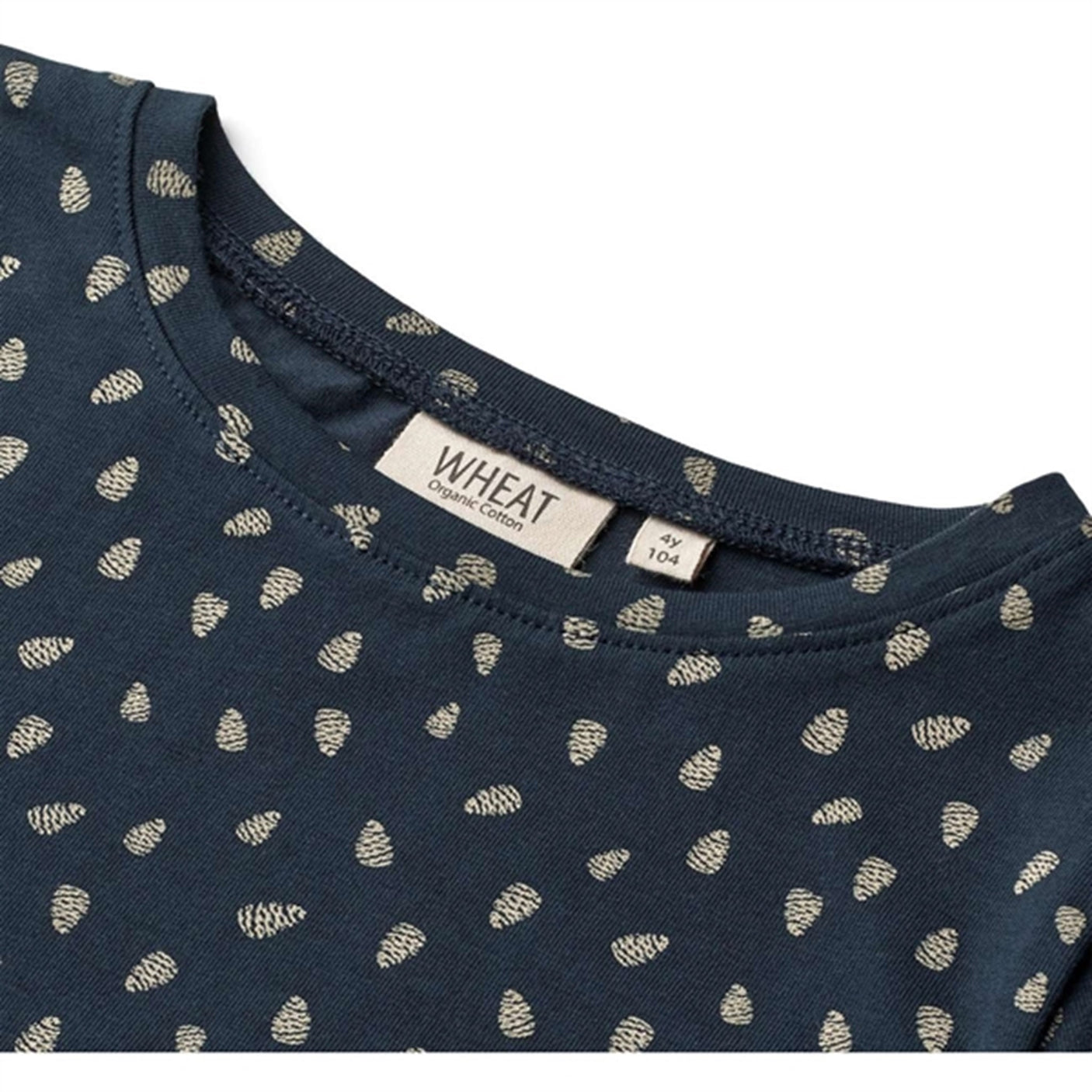 Wheat Navy Spruceone Manna Blouse