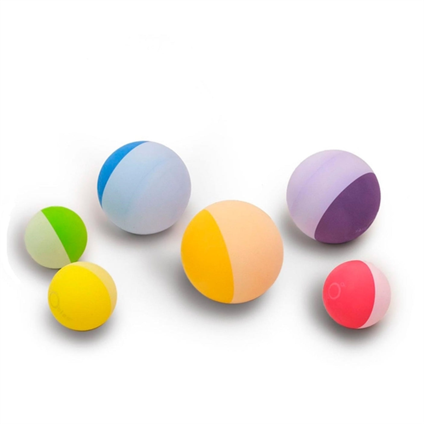 bObles Pride 2021 Foamball set Rainbow Pastel