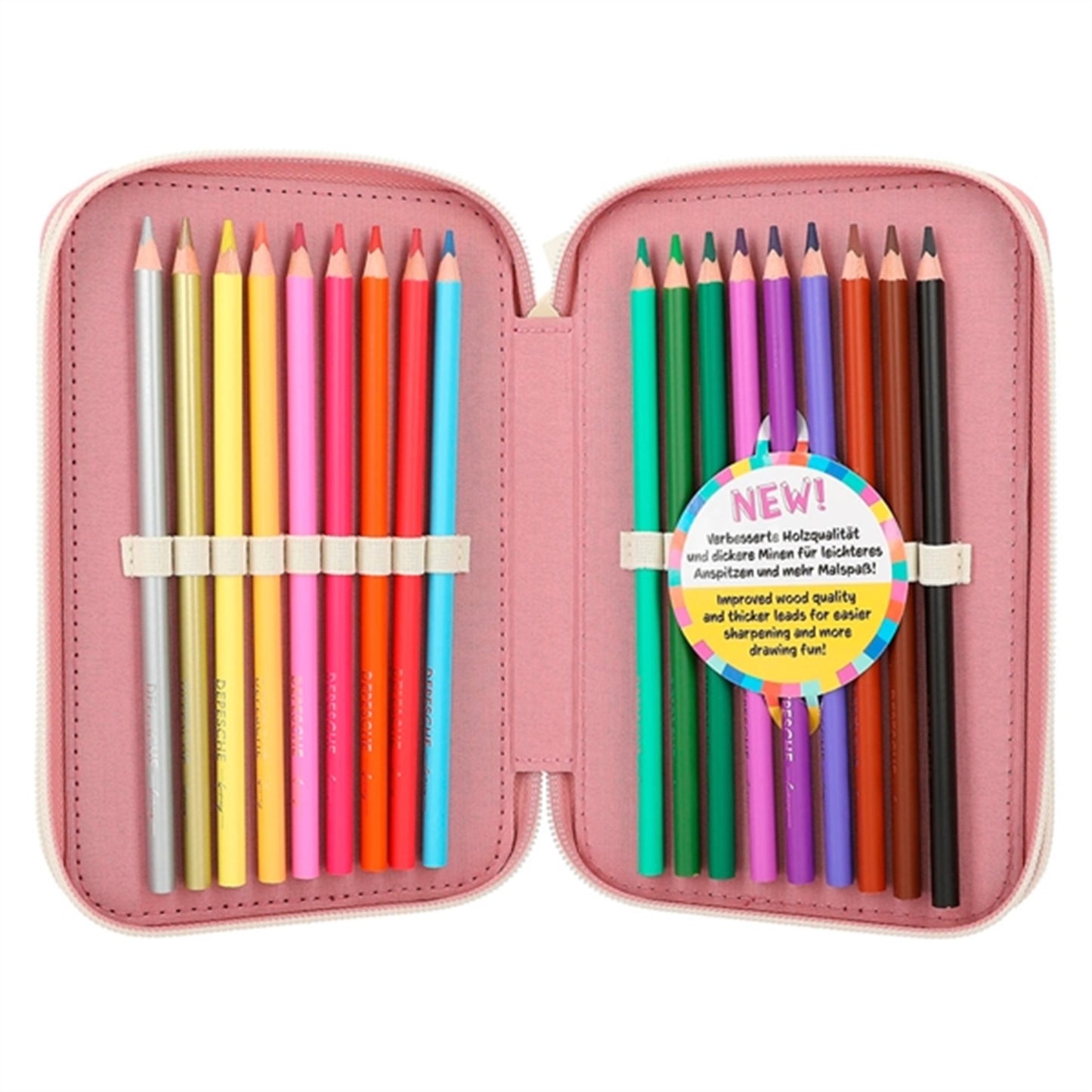 TOPModel Trippel Pencil Case Alpaca Cosy