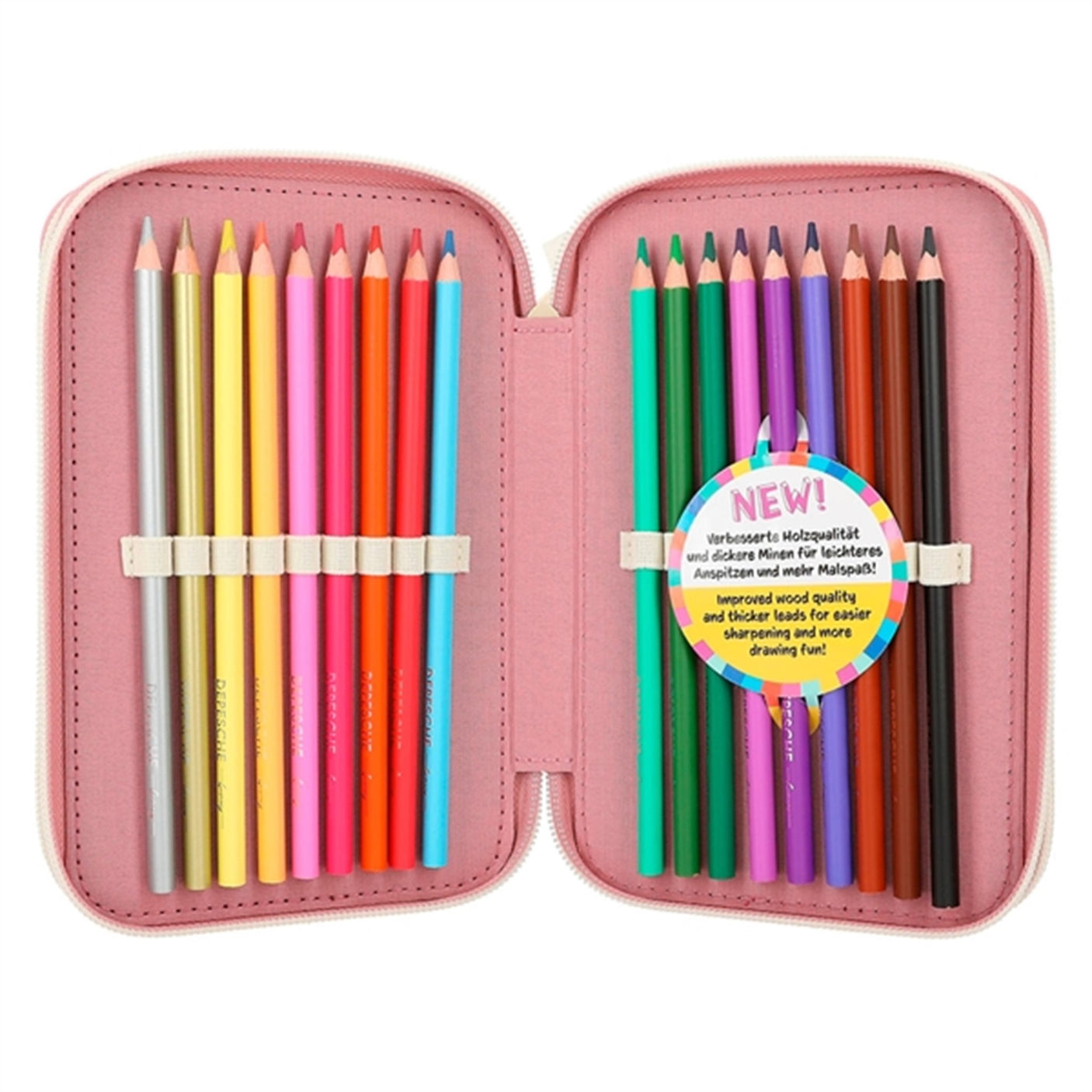 TOPModel Trippel Pencil Case Alpaca Cosy