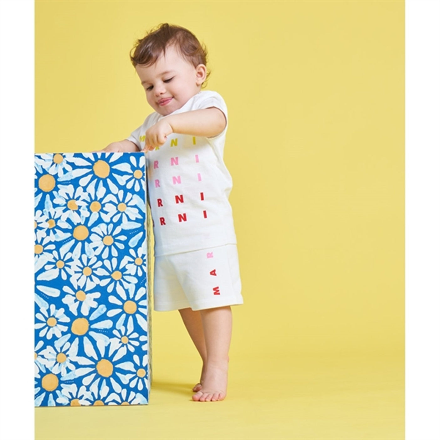 Marni White Logo T-shirt