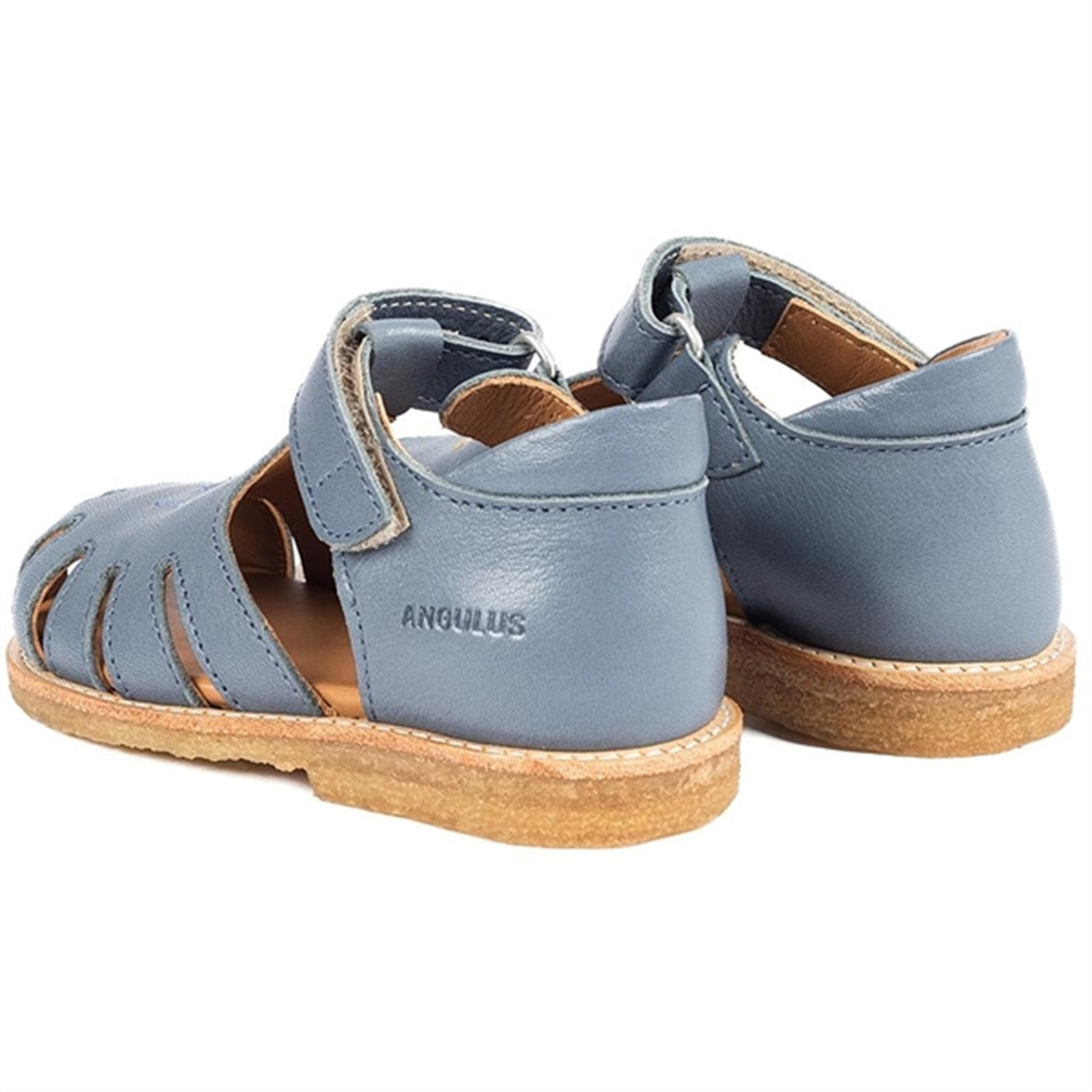 Angulus Starter Sandals Blue Fog