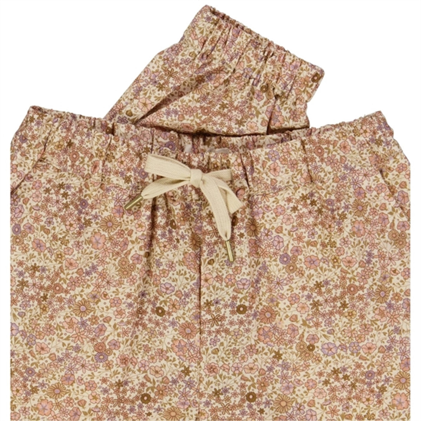 Wheat Clam Flowers Shilla Pants