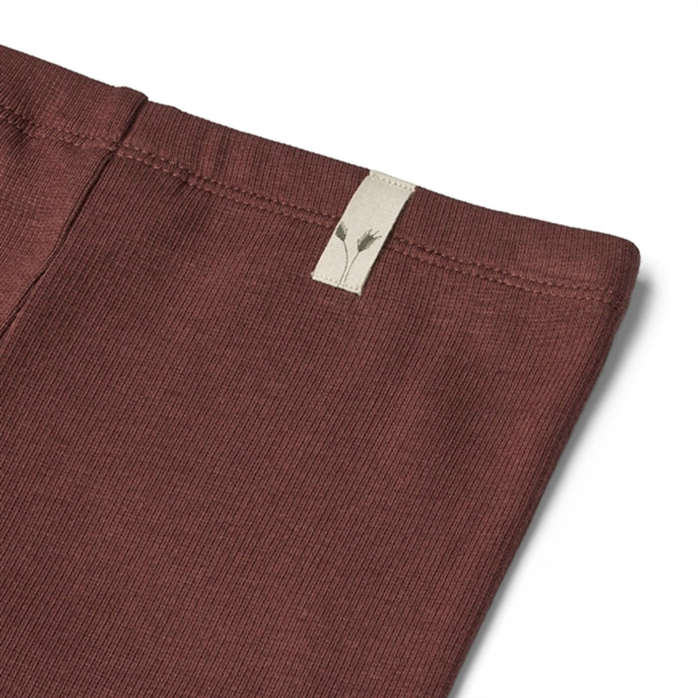 Wheat Aubergine Maddy Rib Leggings