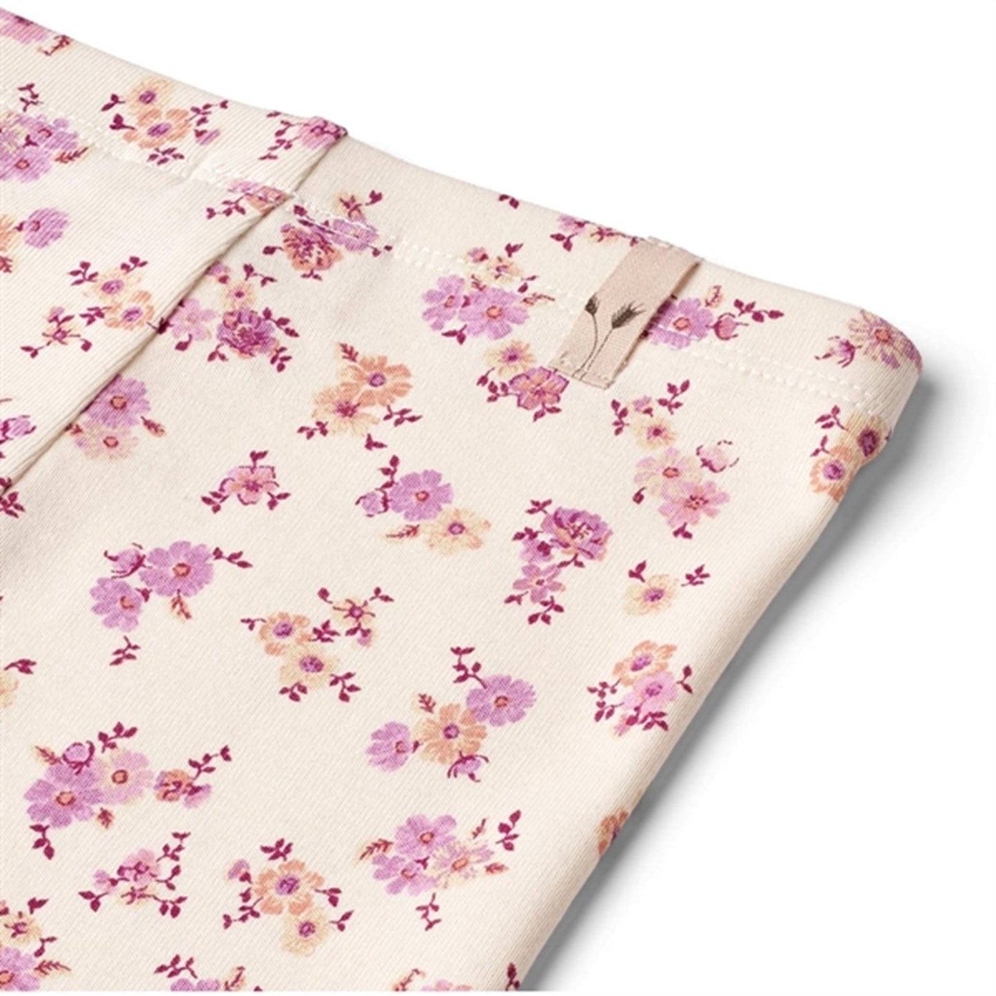 Wheat Shell Flowers Leggings Jules
