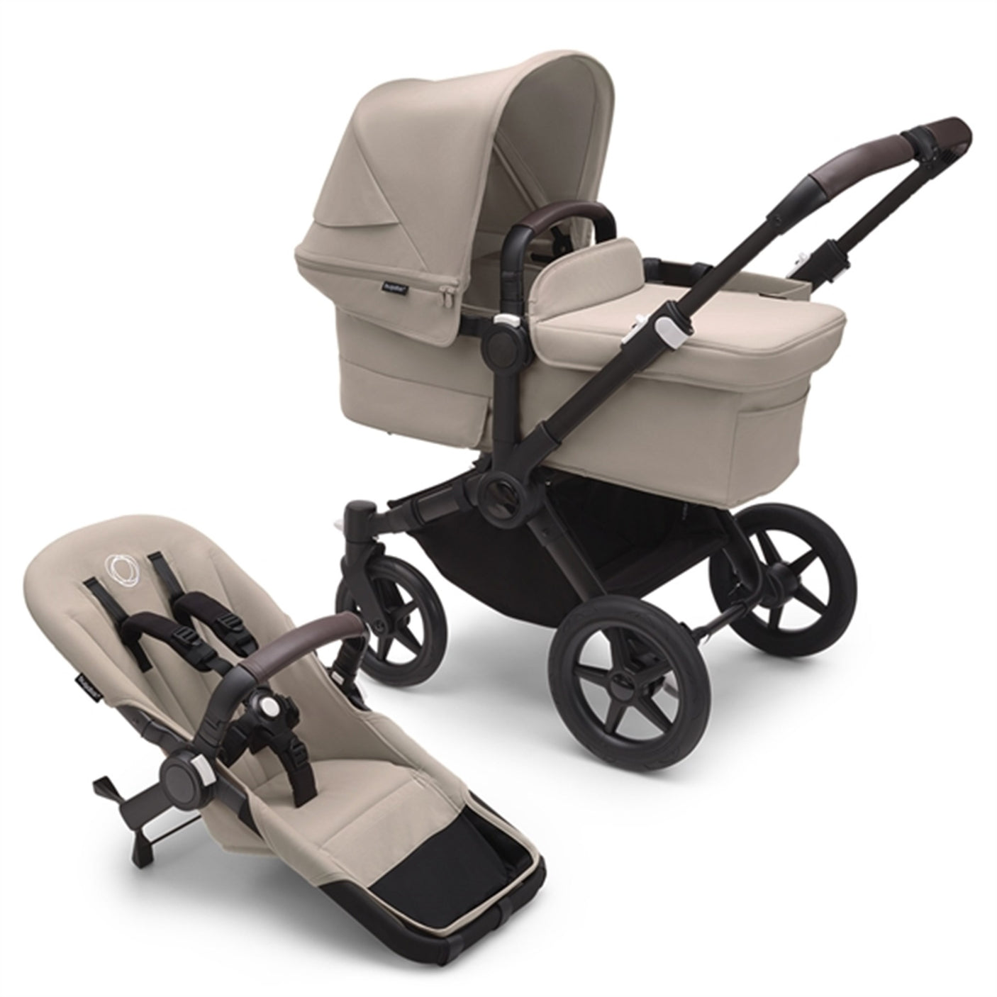 Bugaboo Donkey 5 Mono Black/Desert Taupe