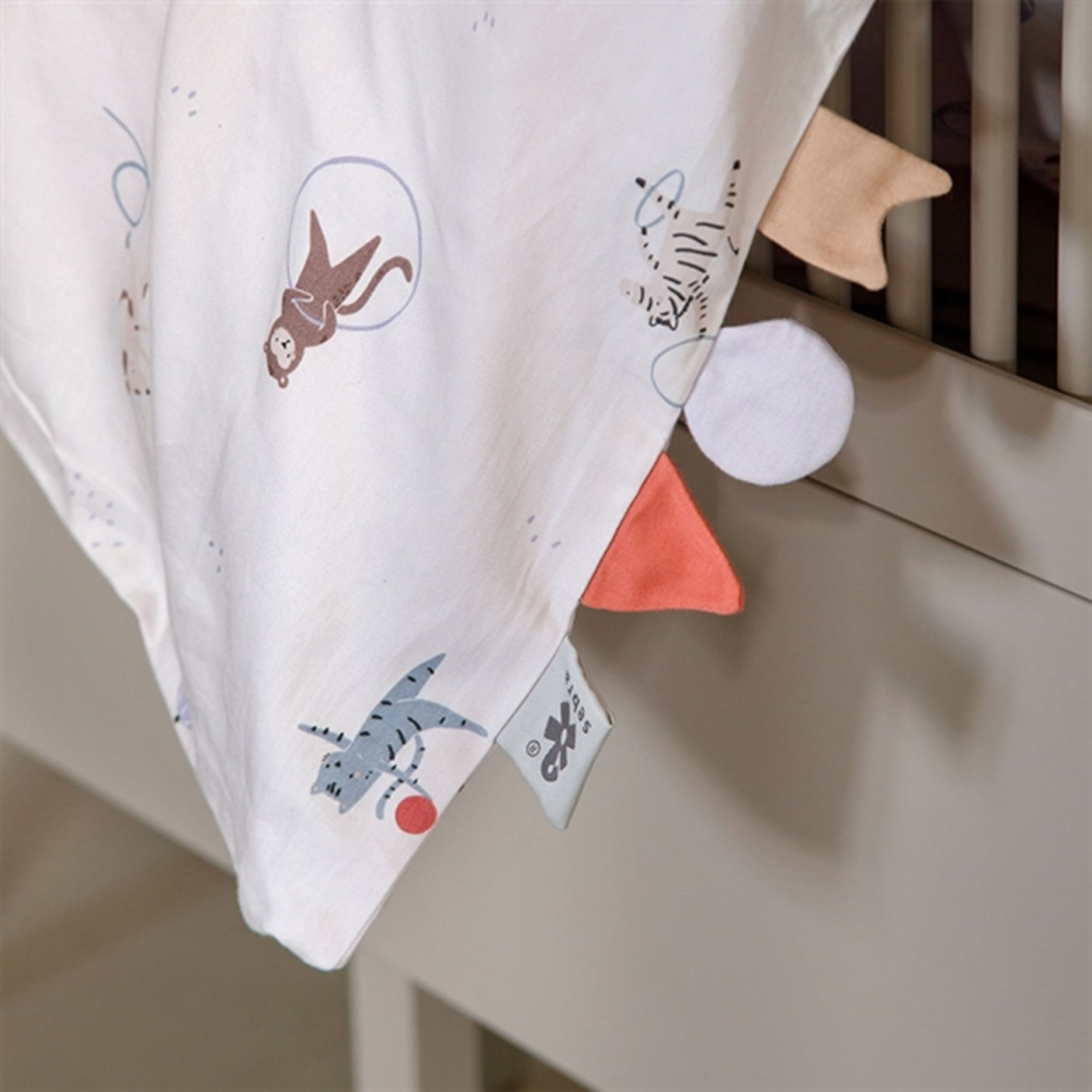 Sebra Bed Linen Teeny Toes Lilac