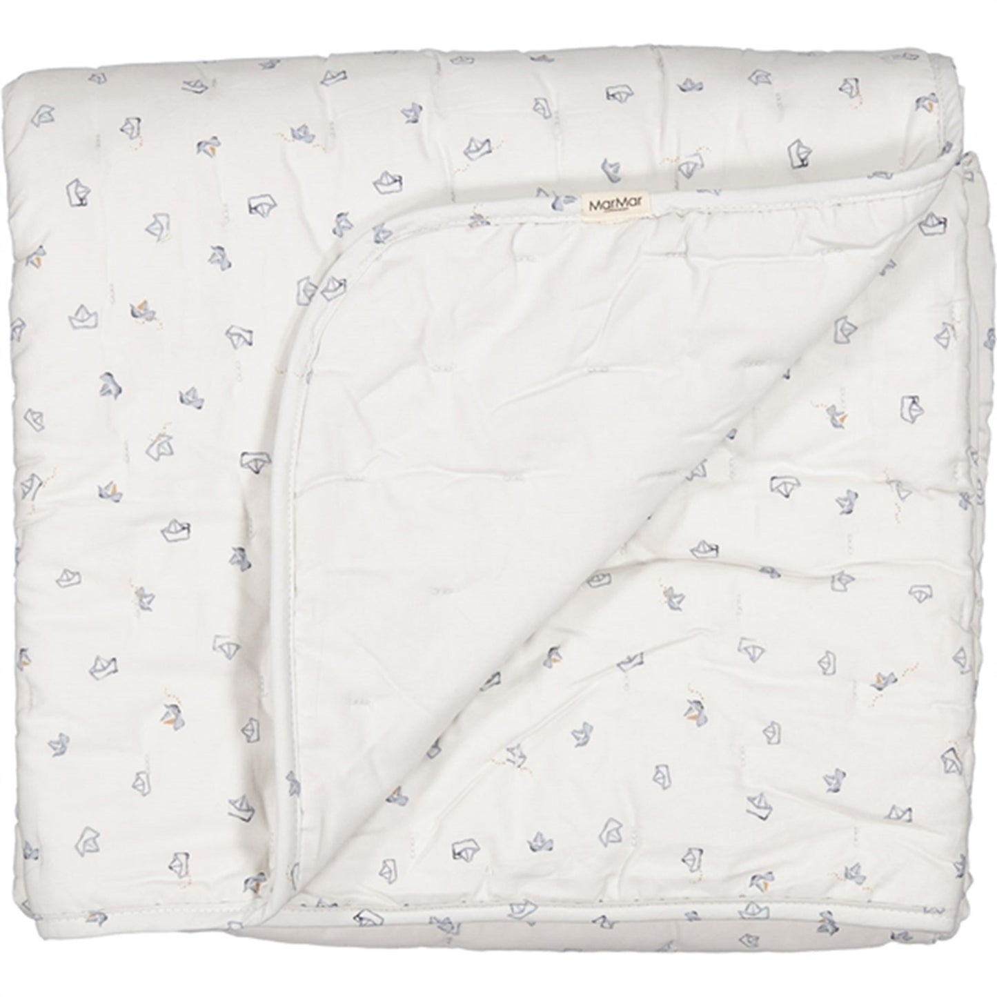 MarMar Baby Blanket Alida Quilt Paper Boats