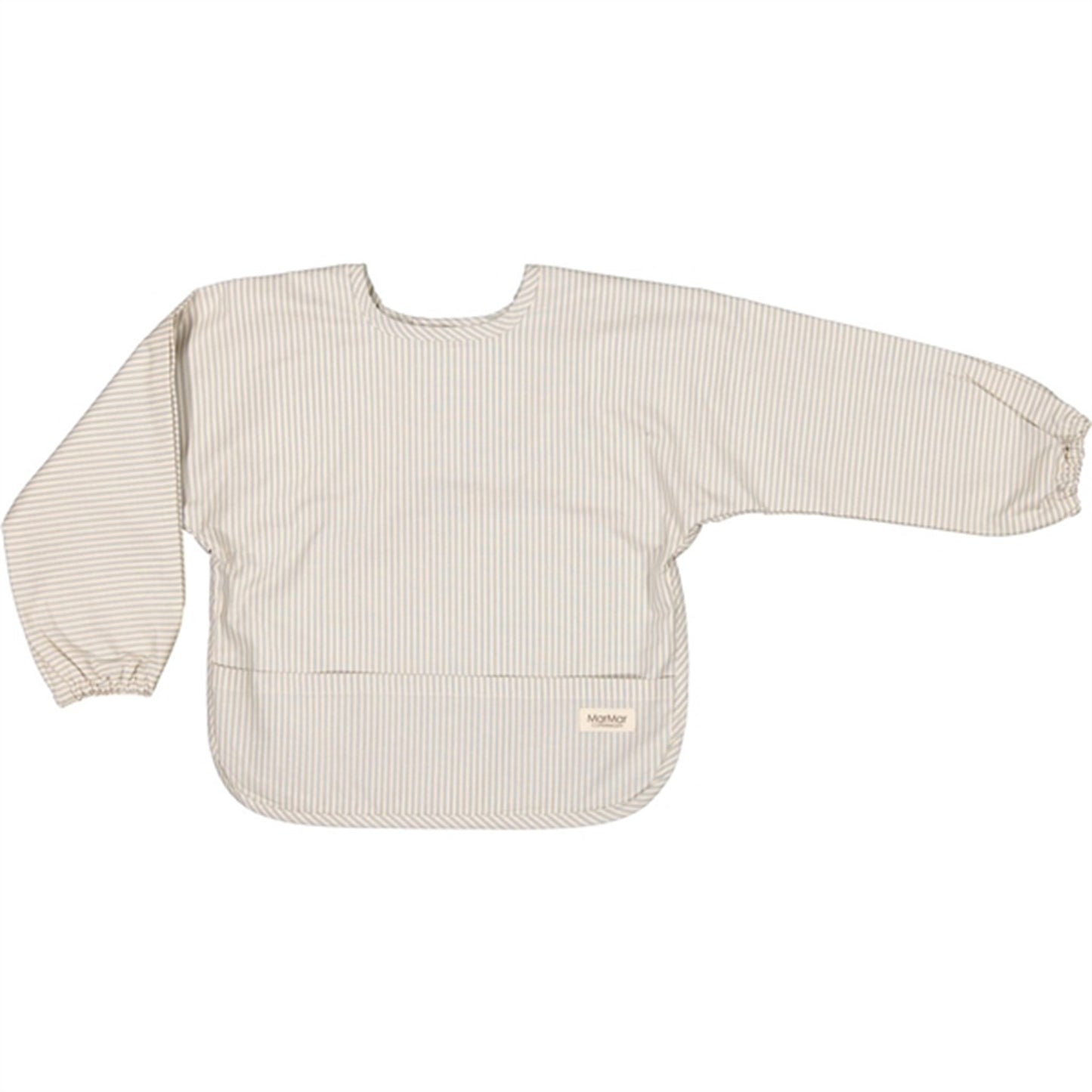 MarMar Apron LS Blue Stone Stripe