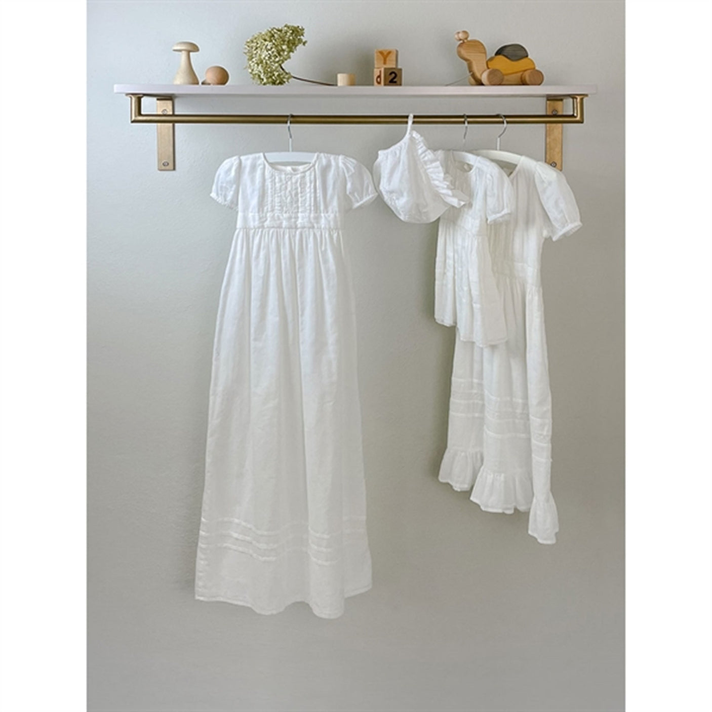 MarMar Cloud Daisa Long Christening Gown