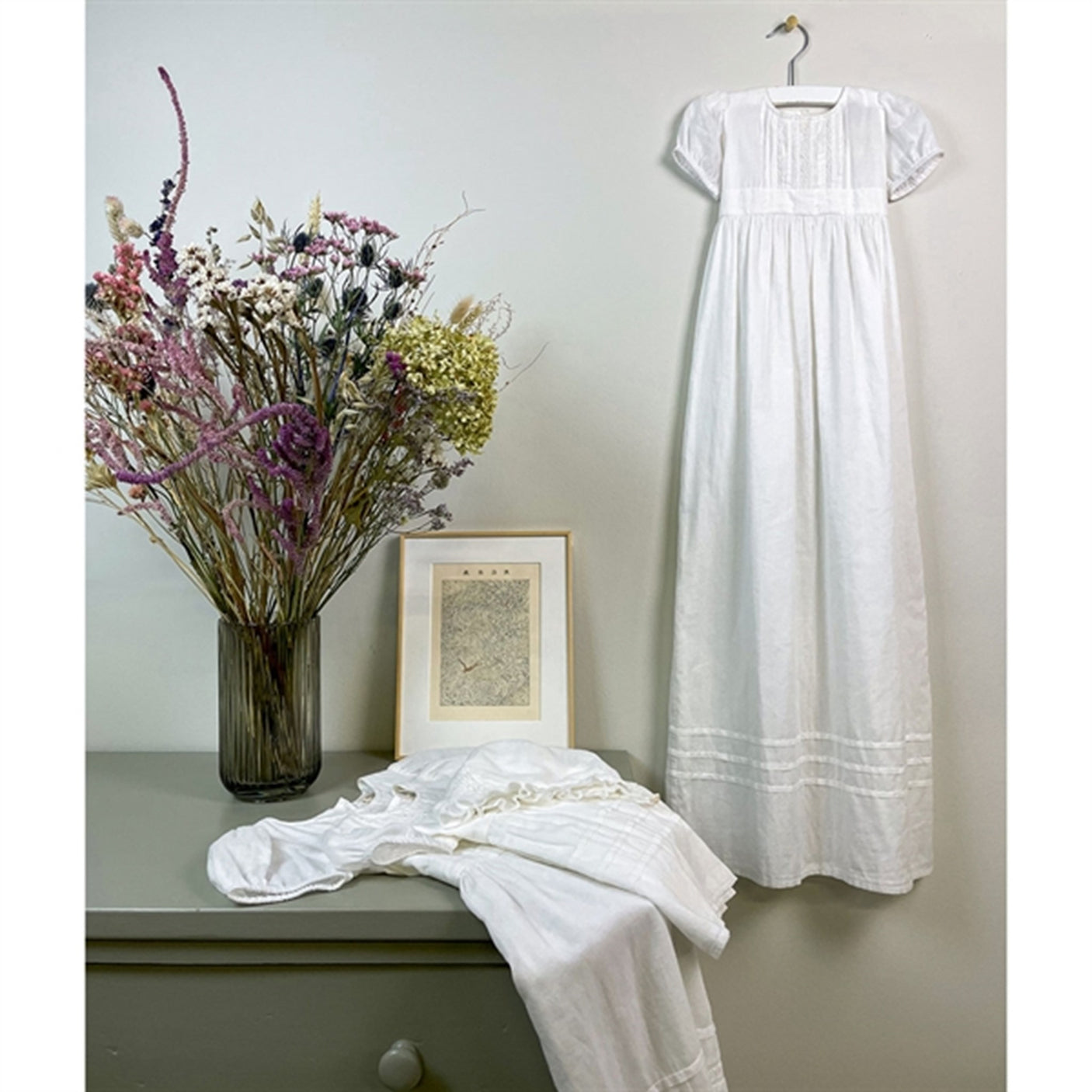 MarMar Cloud Daisa Long Christening Gown