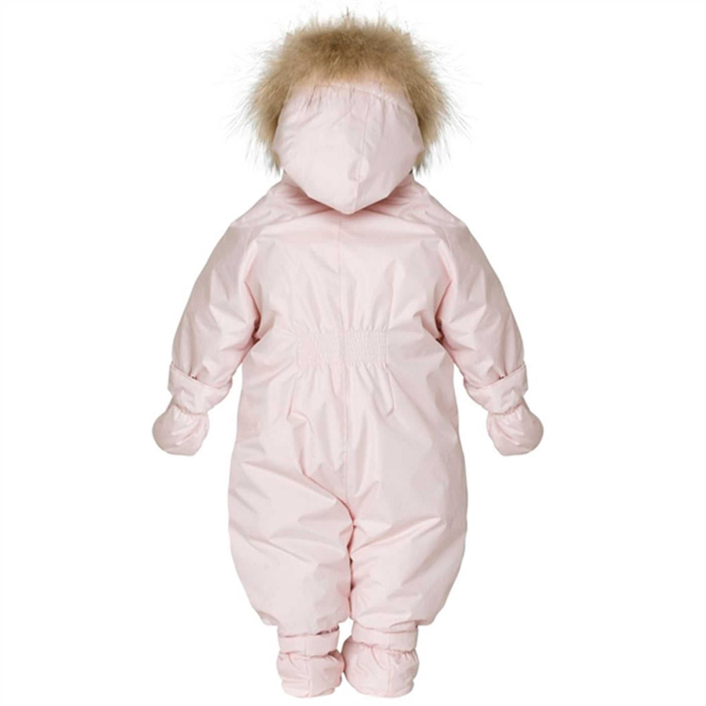 Ver de Terre Baby Flyverdragt m. Pels Rose Powder 2