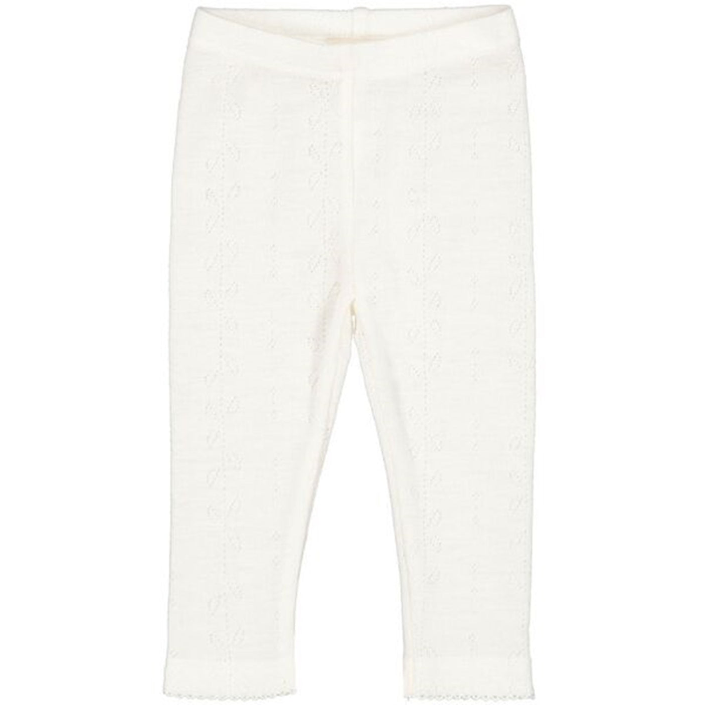 MarMar Wool Pointelle Natural Leggings