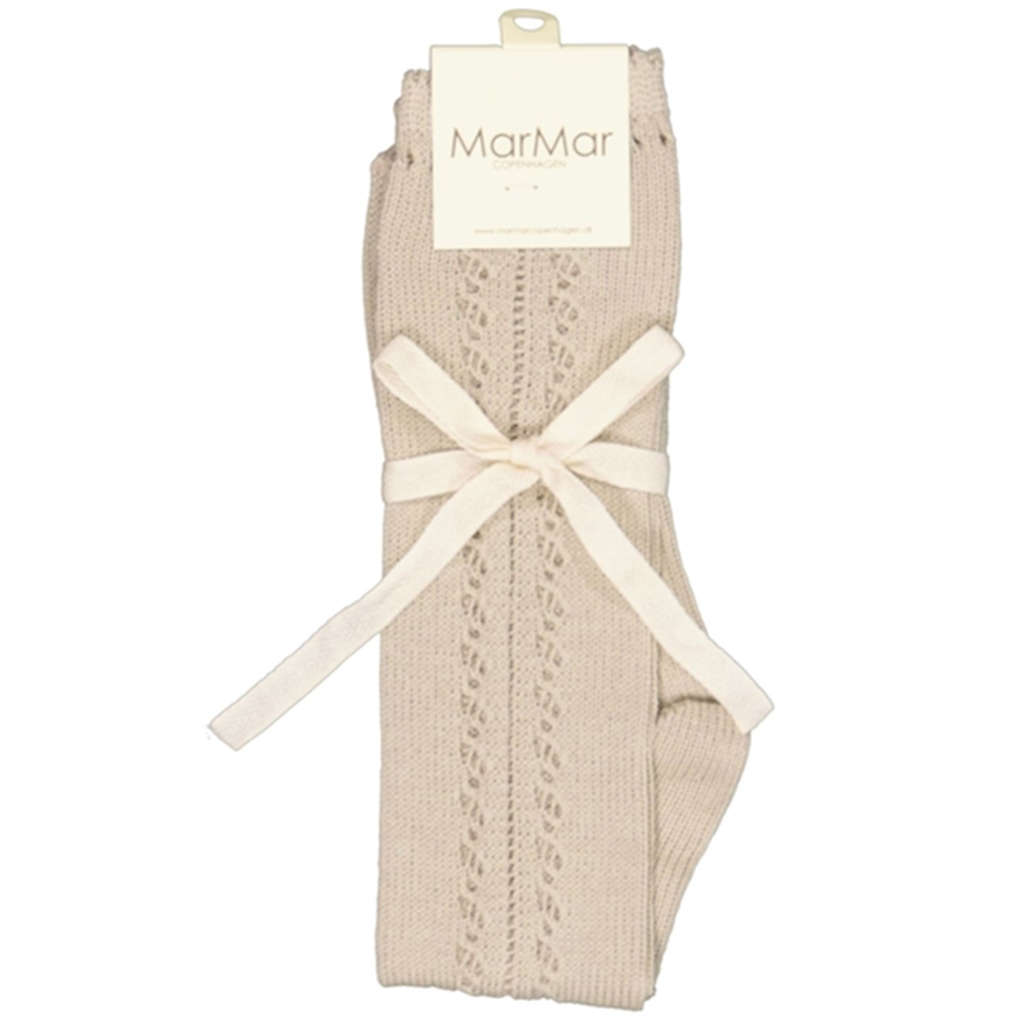 MarMar Warm Pearl Pointelle Knee Socks