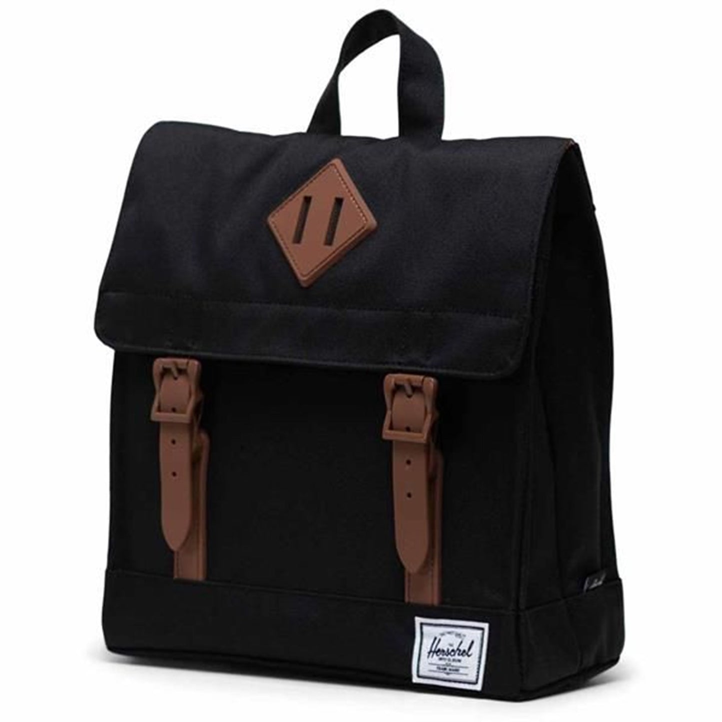 Herschel Survey Kids Backpack Black/Saddle Brown 4