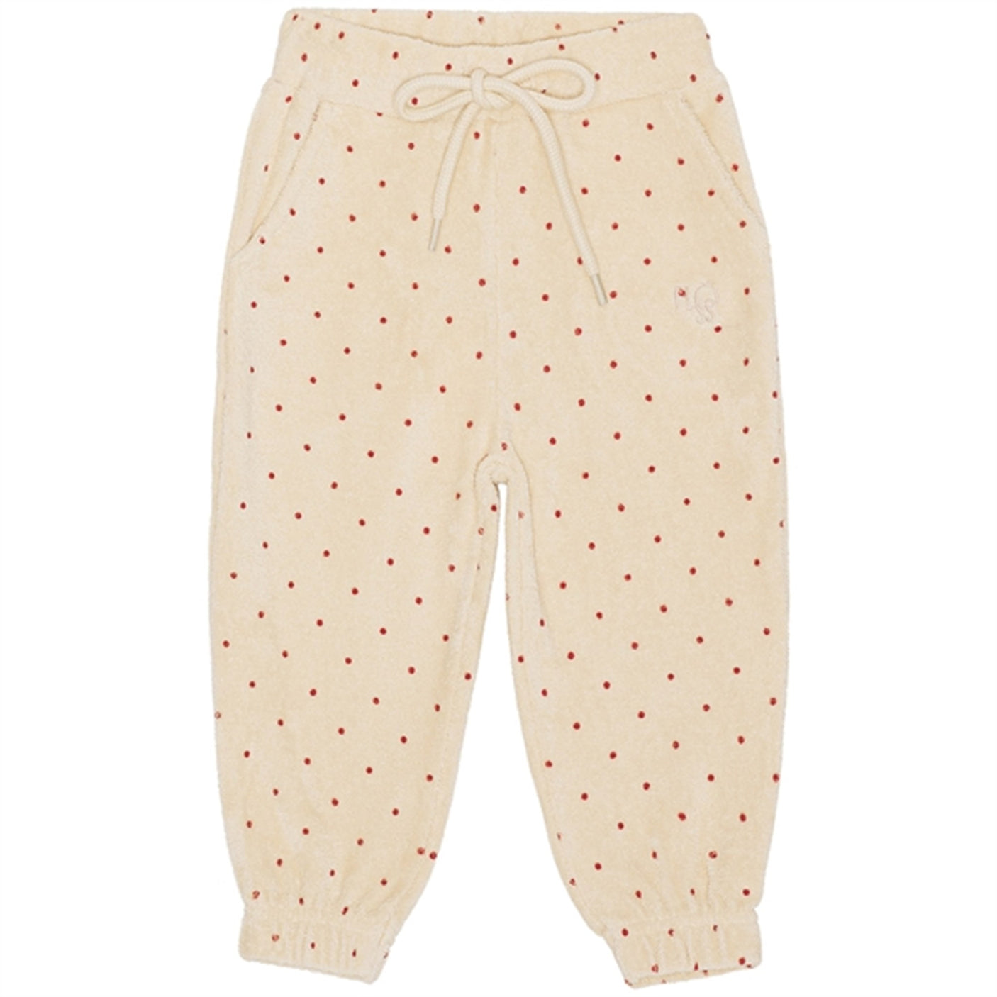 Flöss Pluto Terry Sweatpants Rosso Dot print