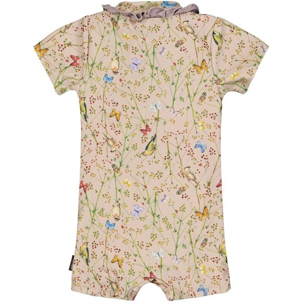 Mikk-Line UV Swimsuit Frill AOP Nirvana