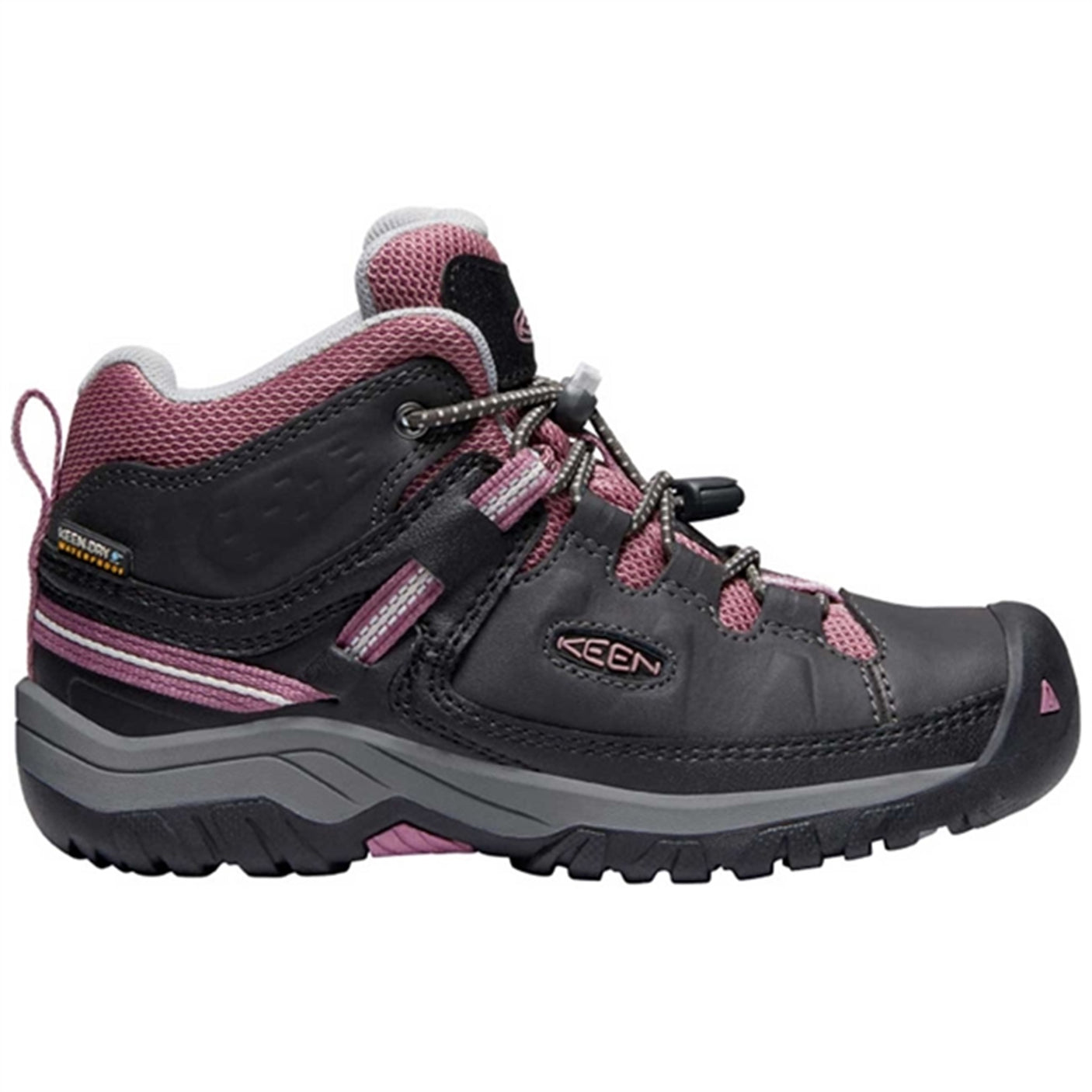 Keen Targhee Mid WP Boots Raven/Tulipwood