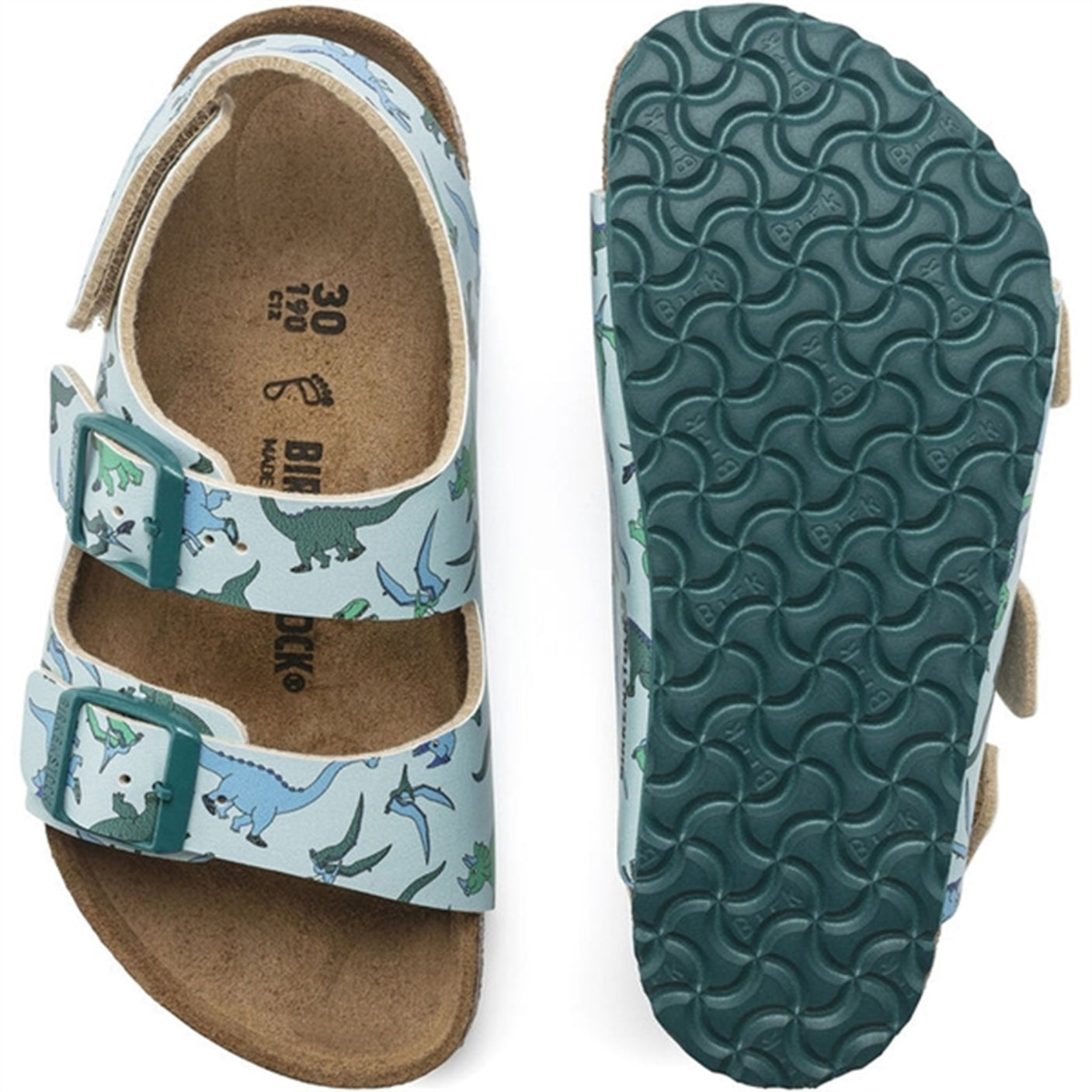 Birkenstock Milano HL K BFDD Big Dino L. Blue Sandals