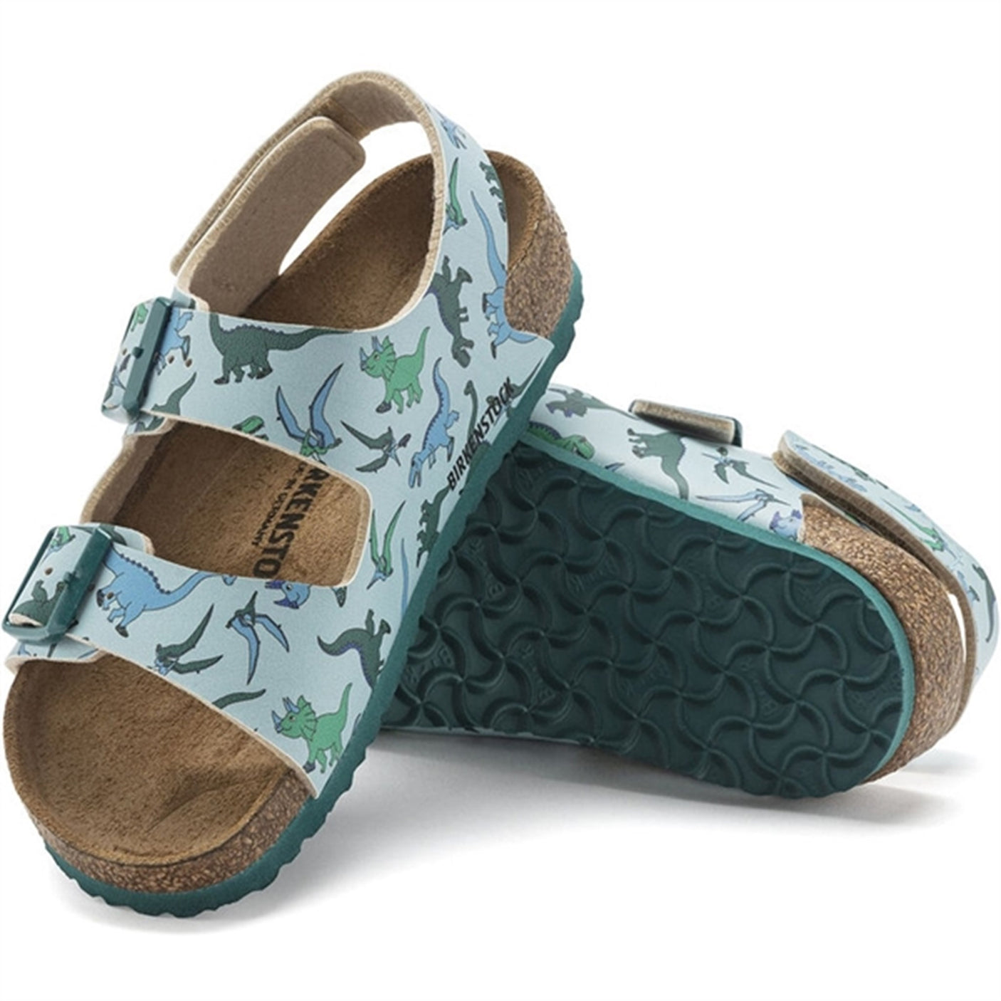 Birkenstock Milano HL K BFDD Big Dino L. Blue Sandals