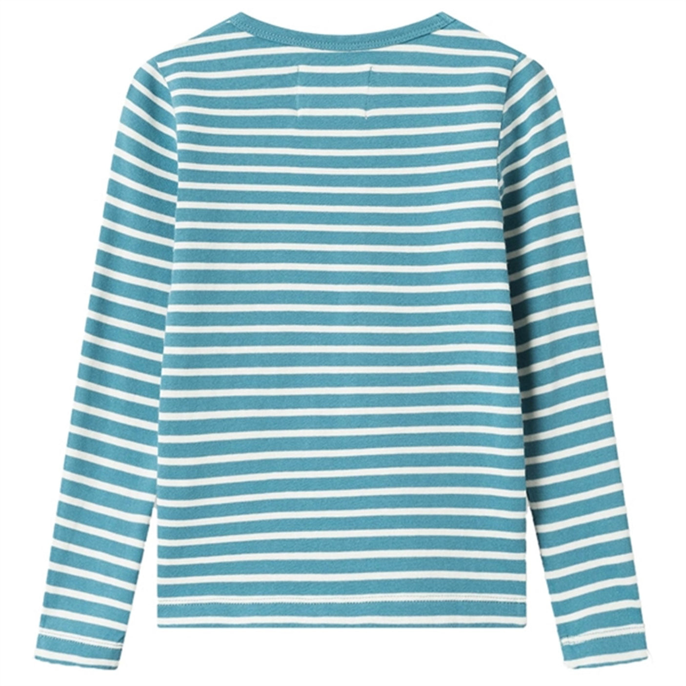 Wood Wood Bright Blue/Off White Stripes Kim Shirt