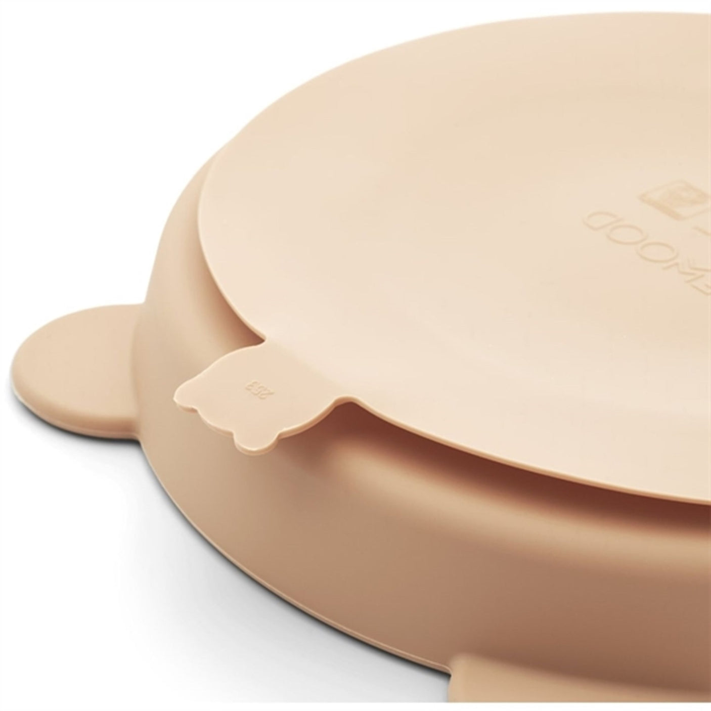 Liewood Stacy Divider Suction Plate 2-pack Mustard / tuscany rose mix