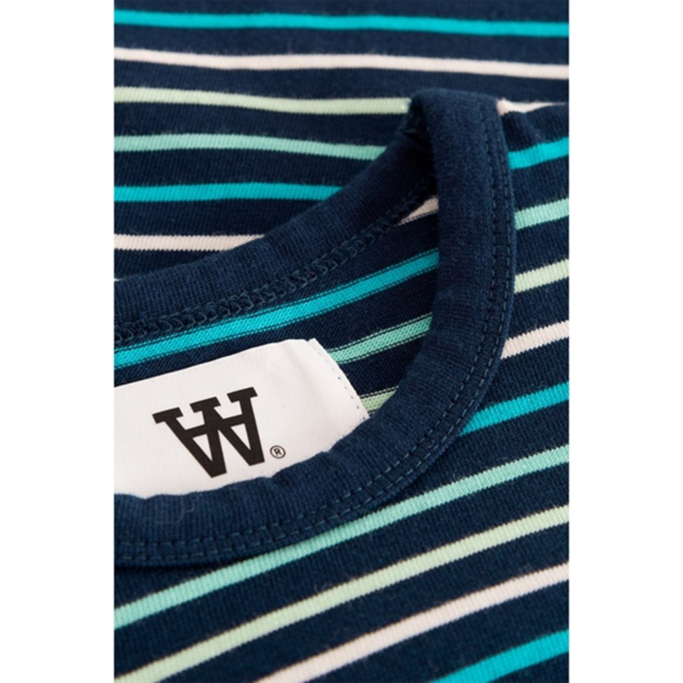 Wood Wood Navy Stripes Kim Stripes Bluse