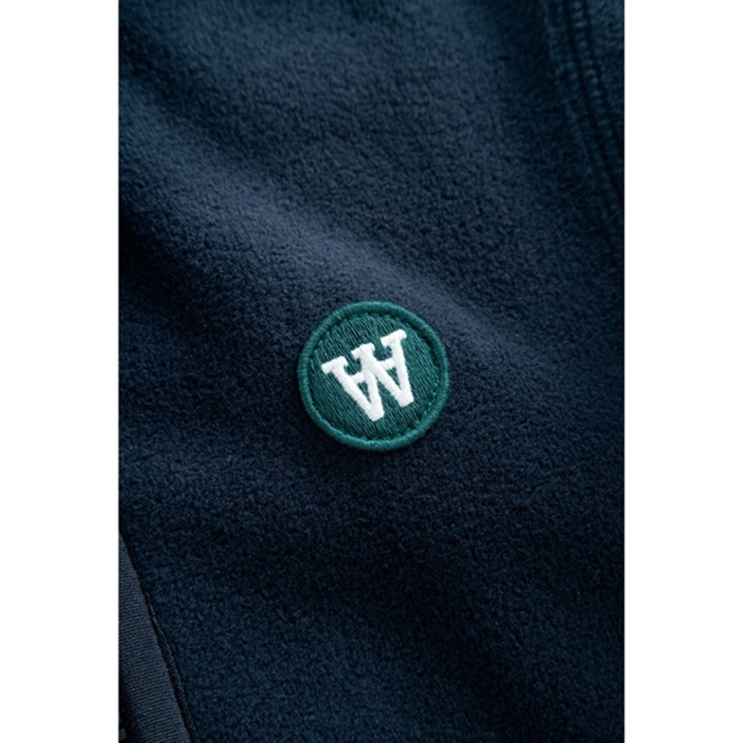Wood Wood Eternal Blue Don Zip Fleece