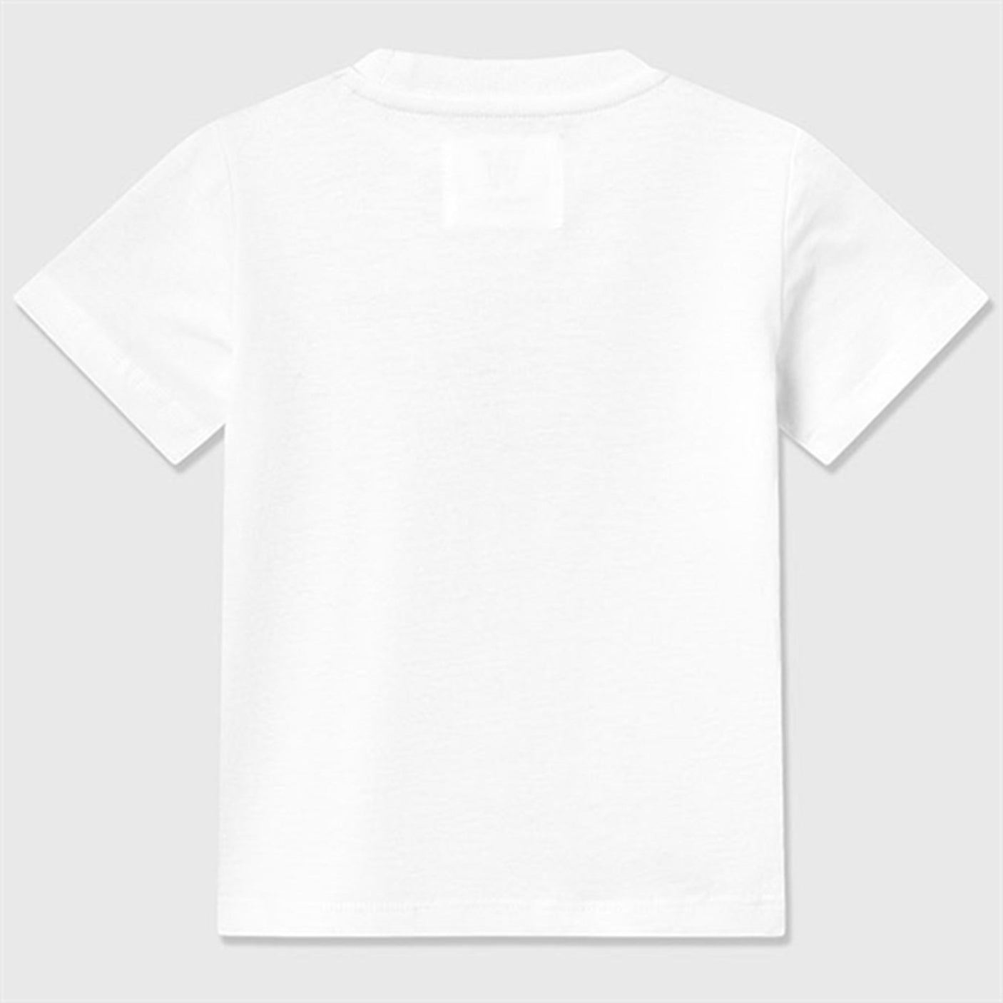 Wood Wood White Ola Big Print T-Shirt