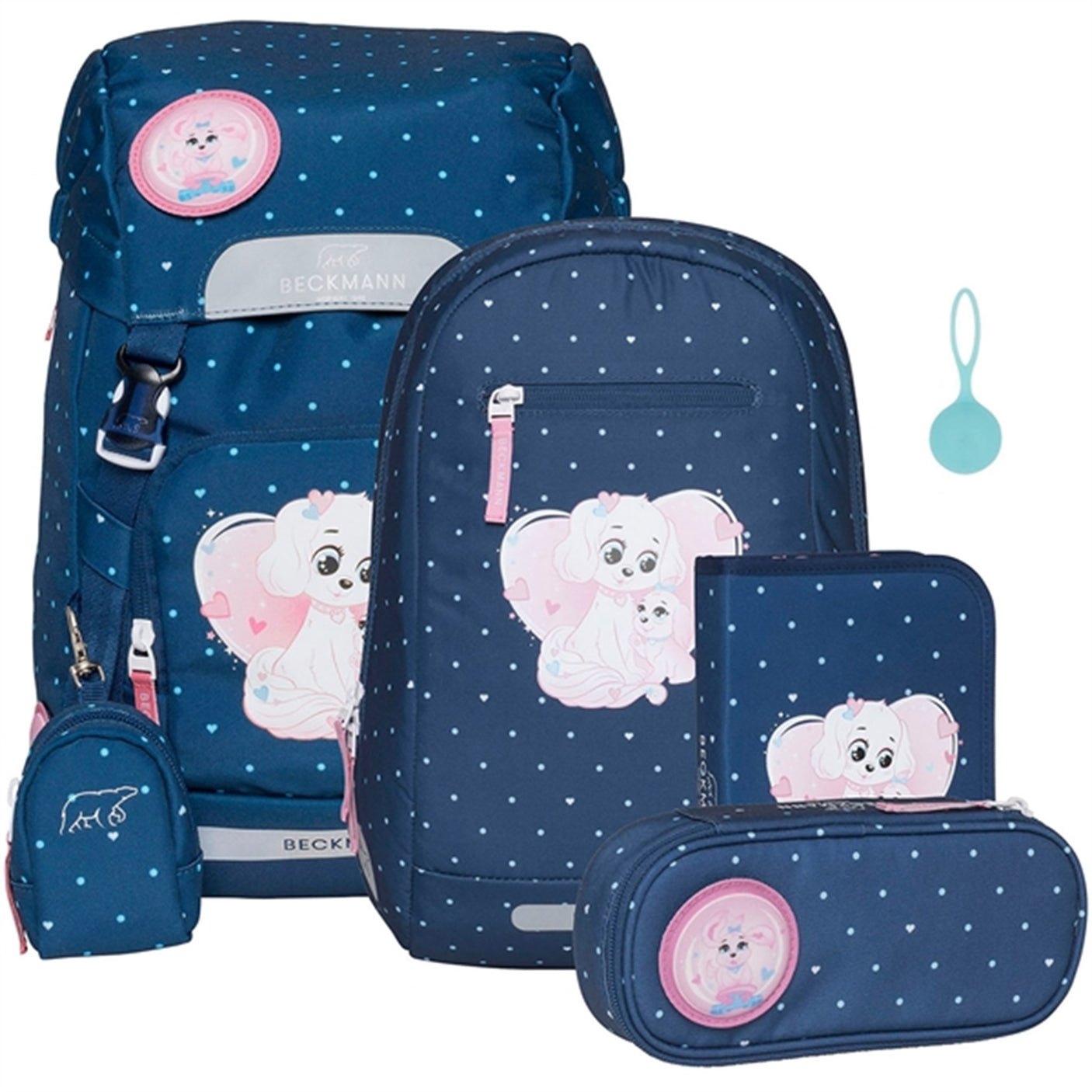 Beckmann Classic 6 pcs set Pet Friends Blue