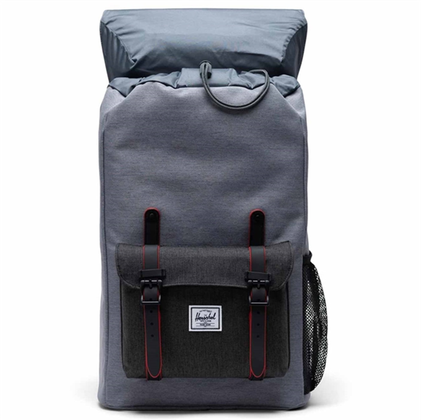 Herschel Little America Youth Backpack Mid Grey Crosshatch/Black Crosshatch