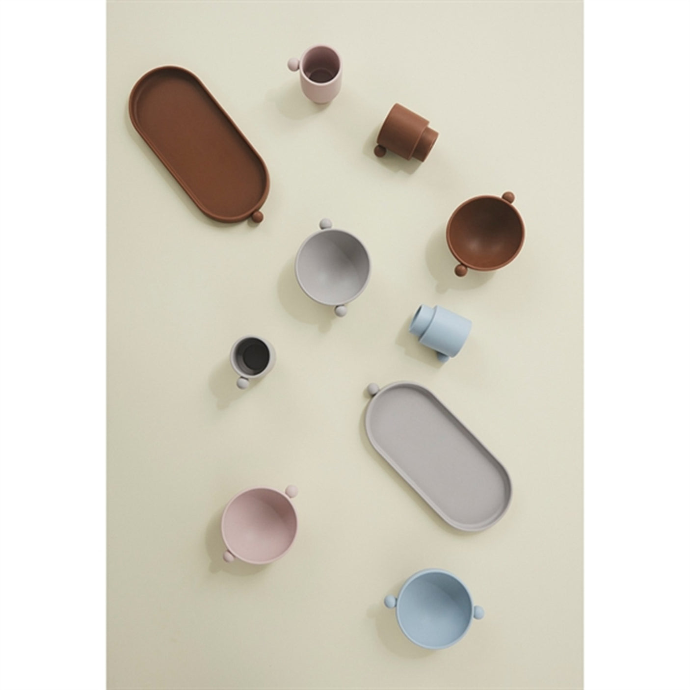 OYOY Tiny Inka Tray Caramel 2