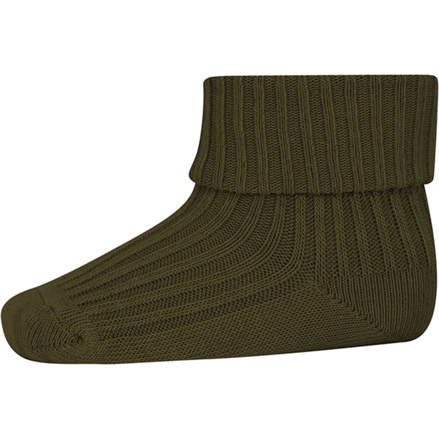 MP 533 Cotton Rib Baby Socks Capers
