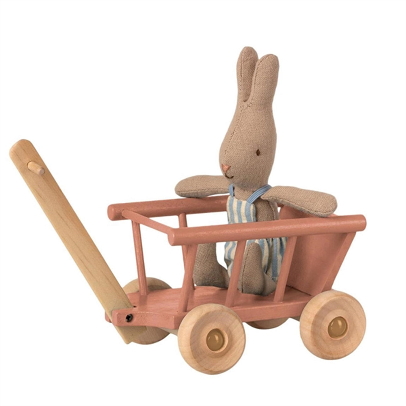 Maileg Micro Wagon Dusty Rose 2