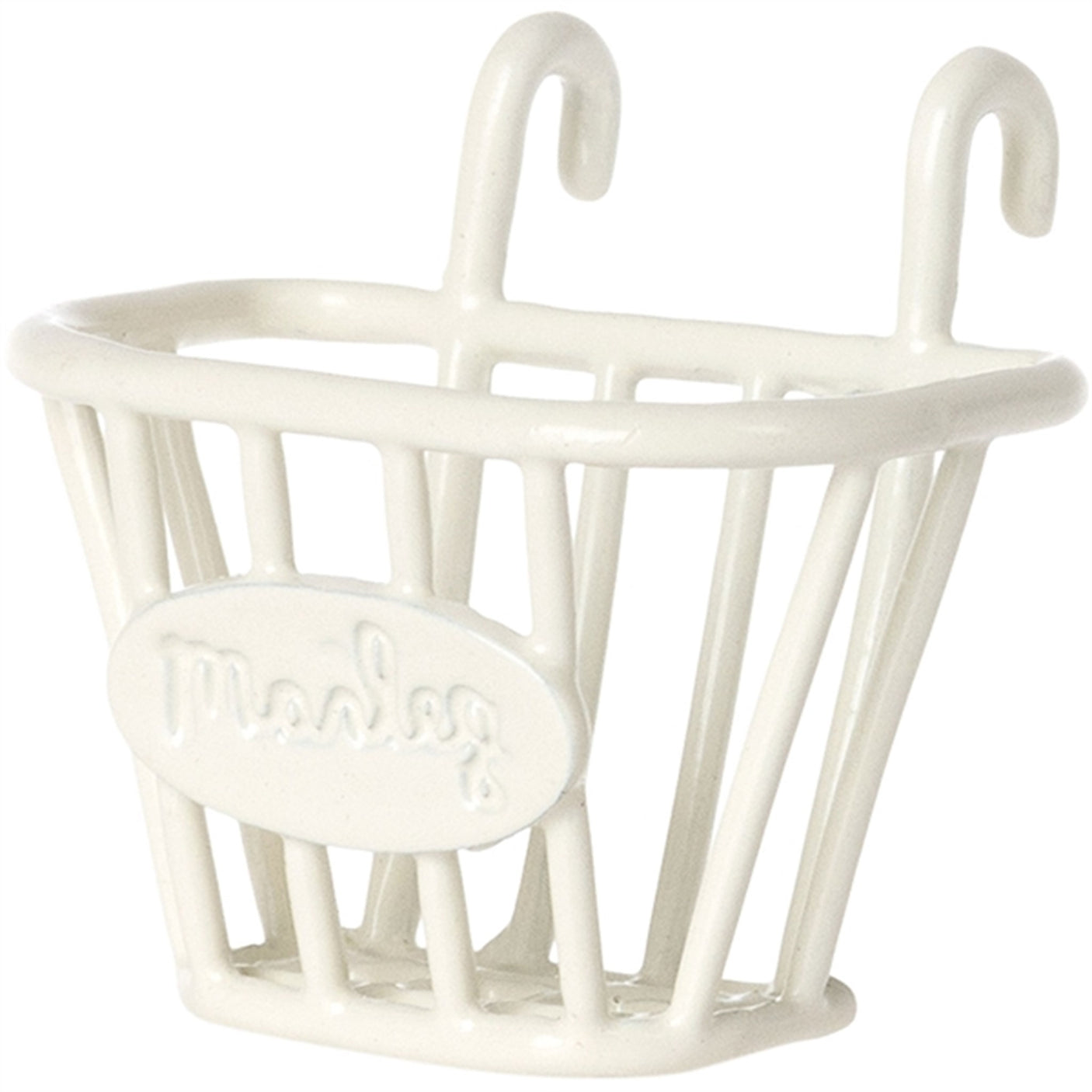 Maileg Bicycle Basket White