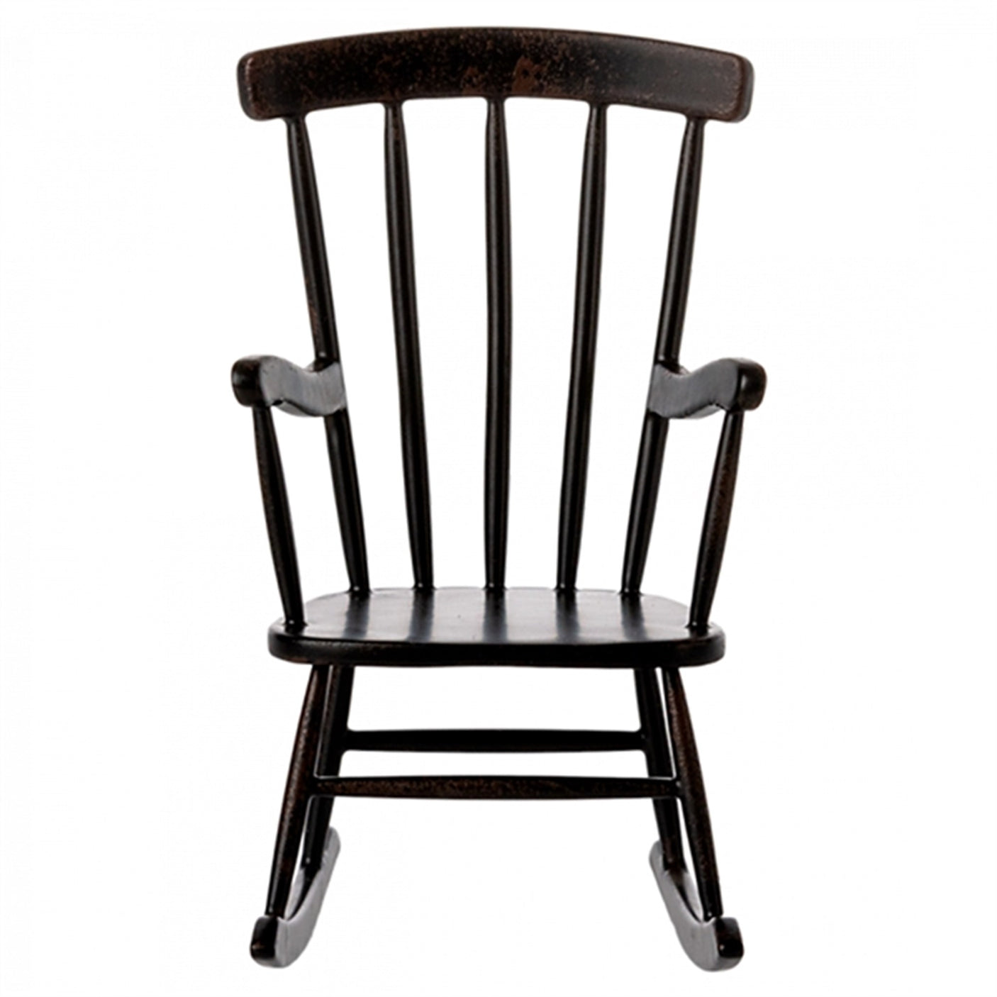 Maileg Rocking Chair, Mouse - Anthracite 2