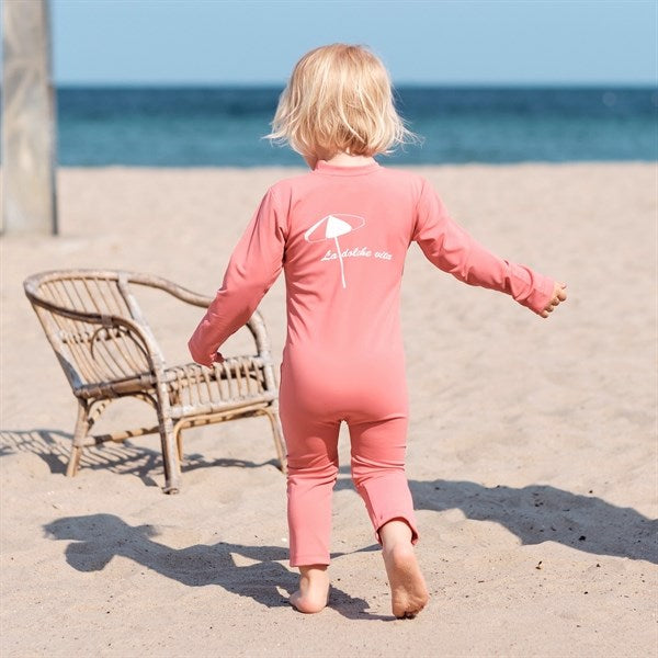 Petit Crabe Lemonade Lou Vita Bodysuit