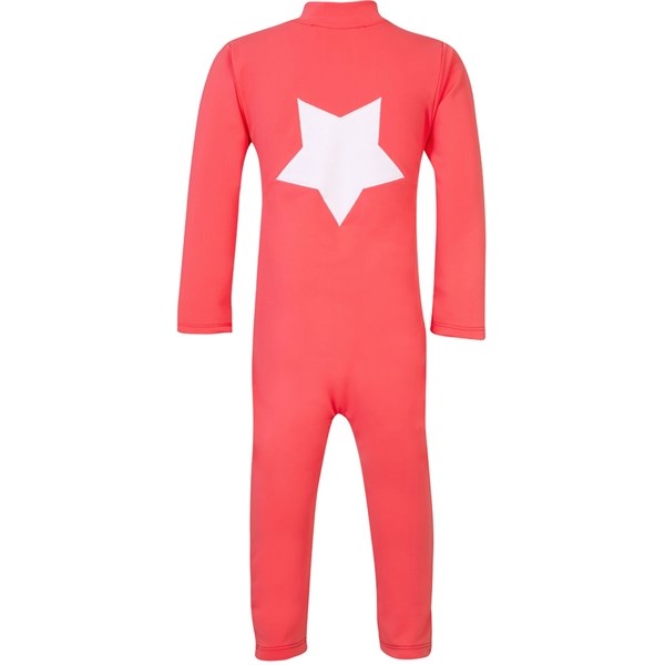 Petit Crabe Nectarine Lou Star Bodysuit Liberty© fabric