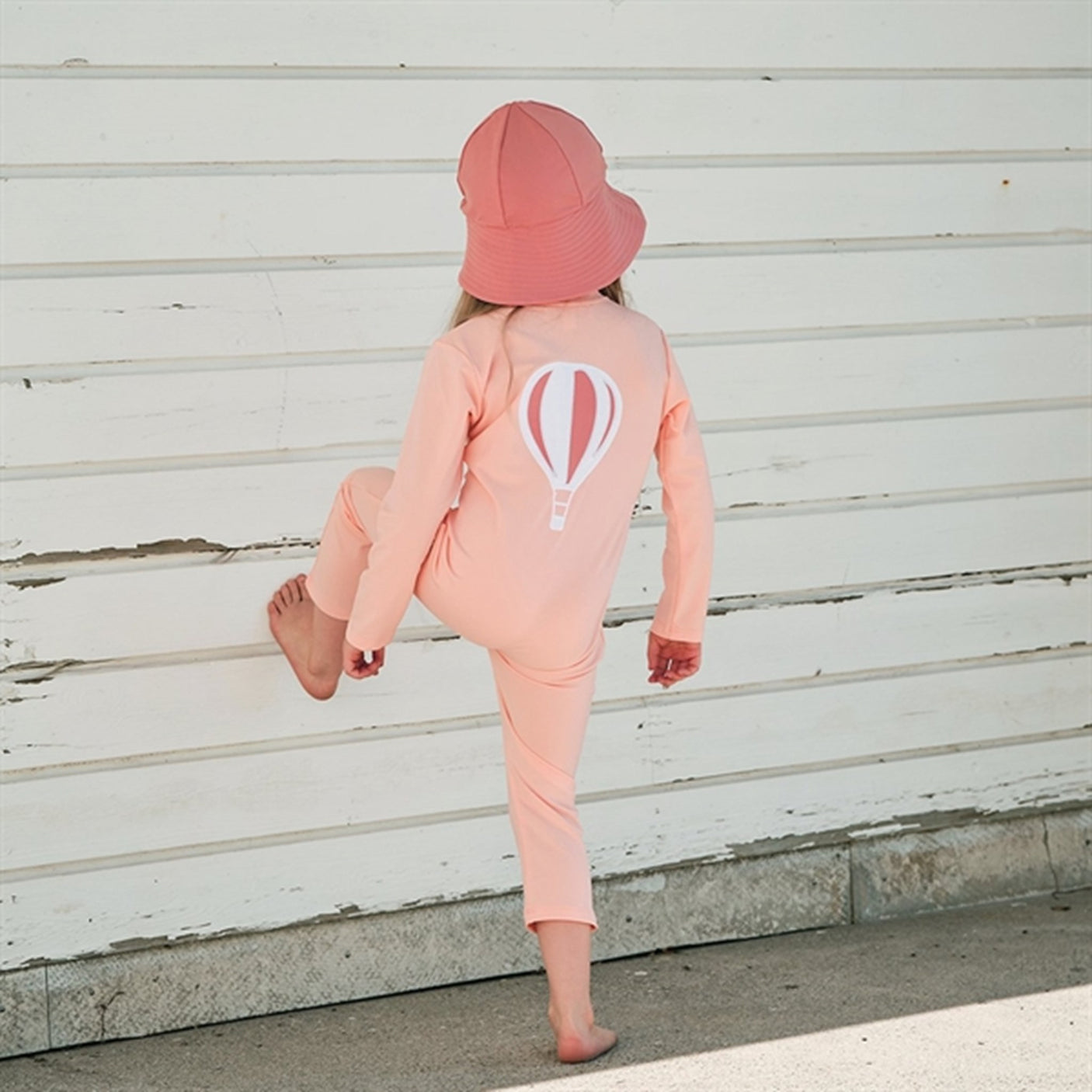 Petit Crabe Summer Lou Onesie with Zipper