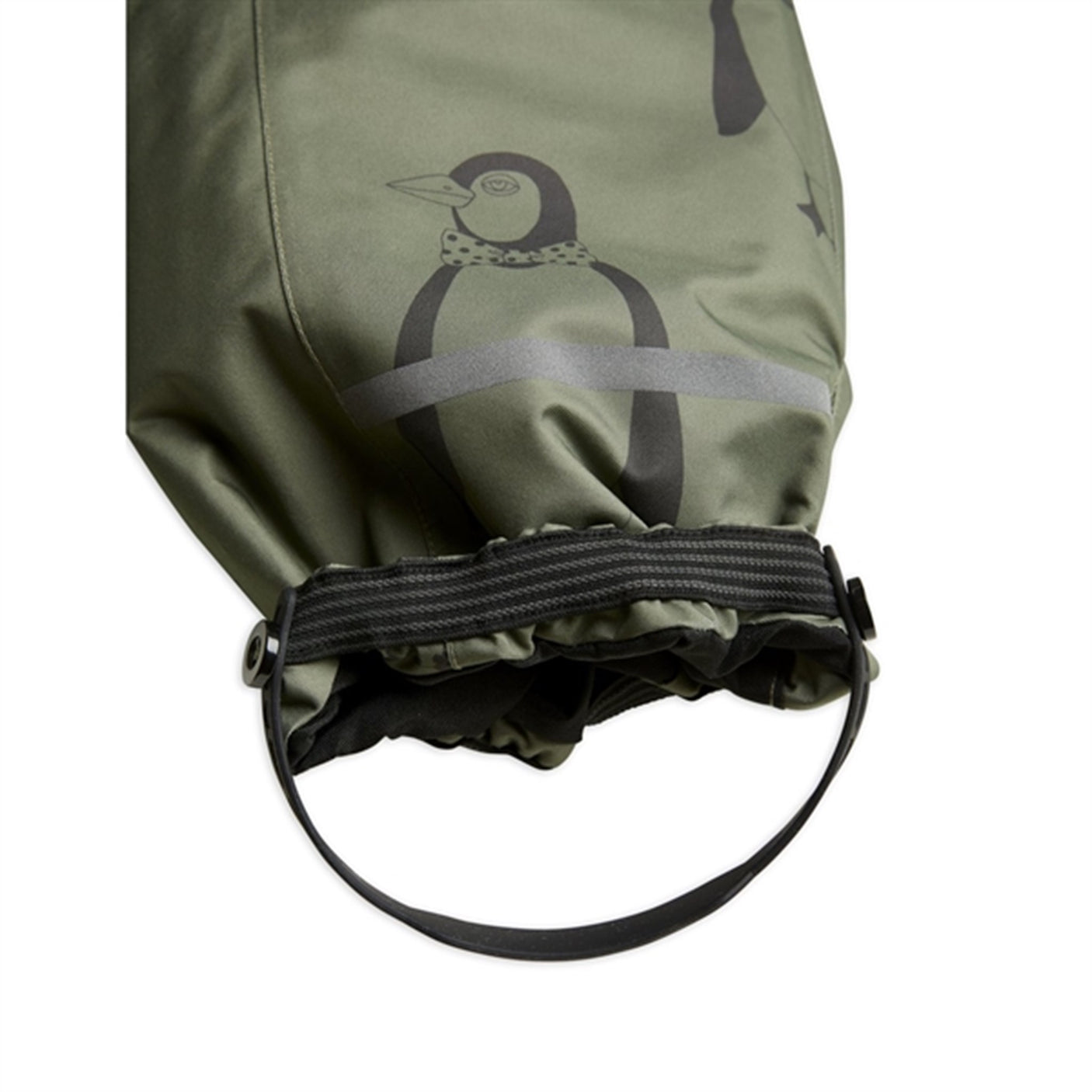 Mini Rodini Kebnekaise Penguin Winter Suit Green