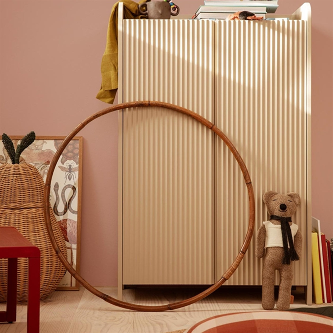 Ferm Living Ula Hoop Ring Natural