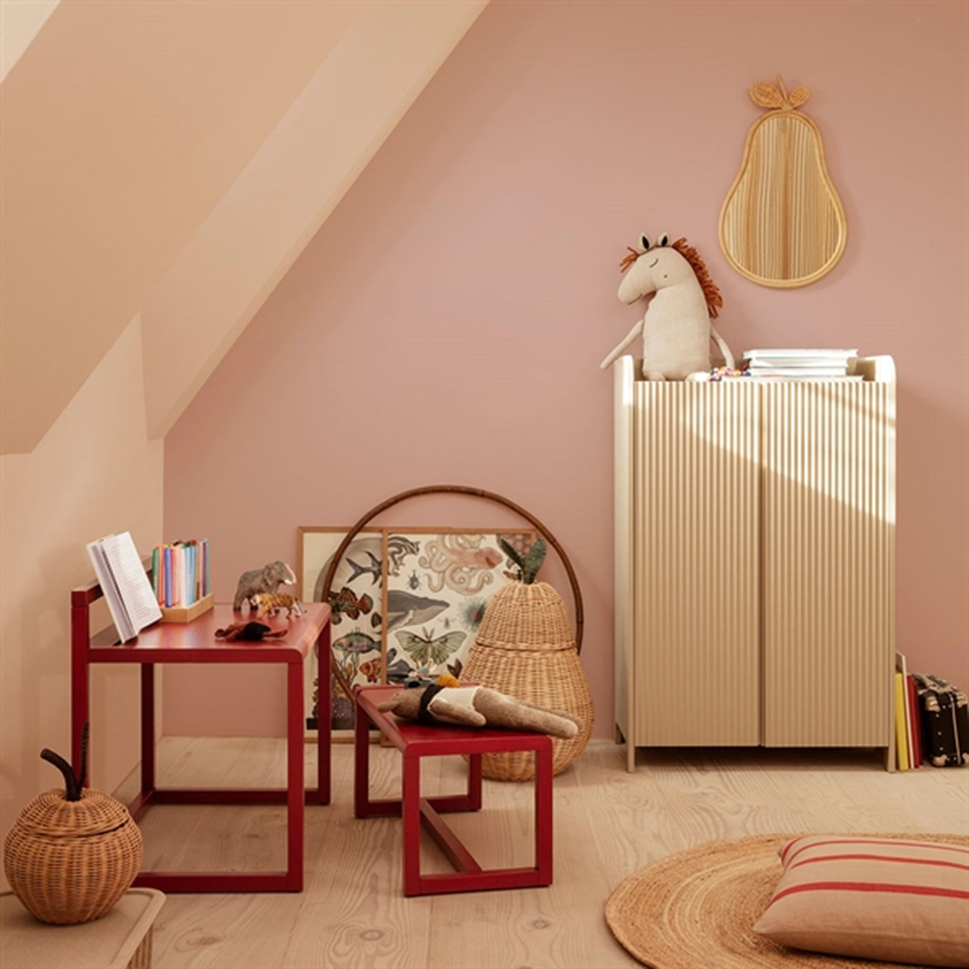 Ferm Living Ula Hoop Ring Natural